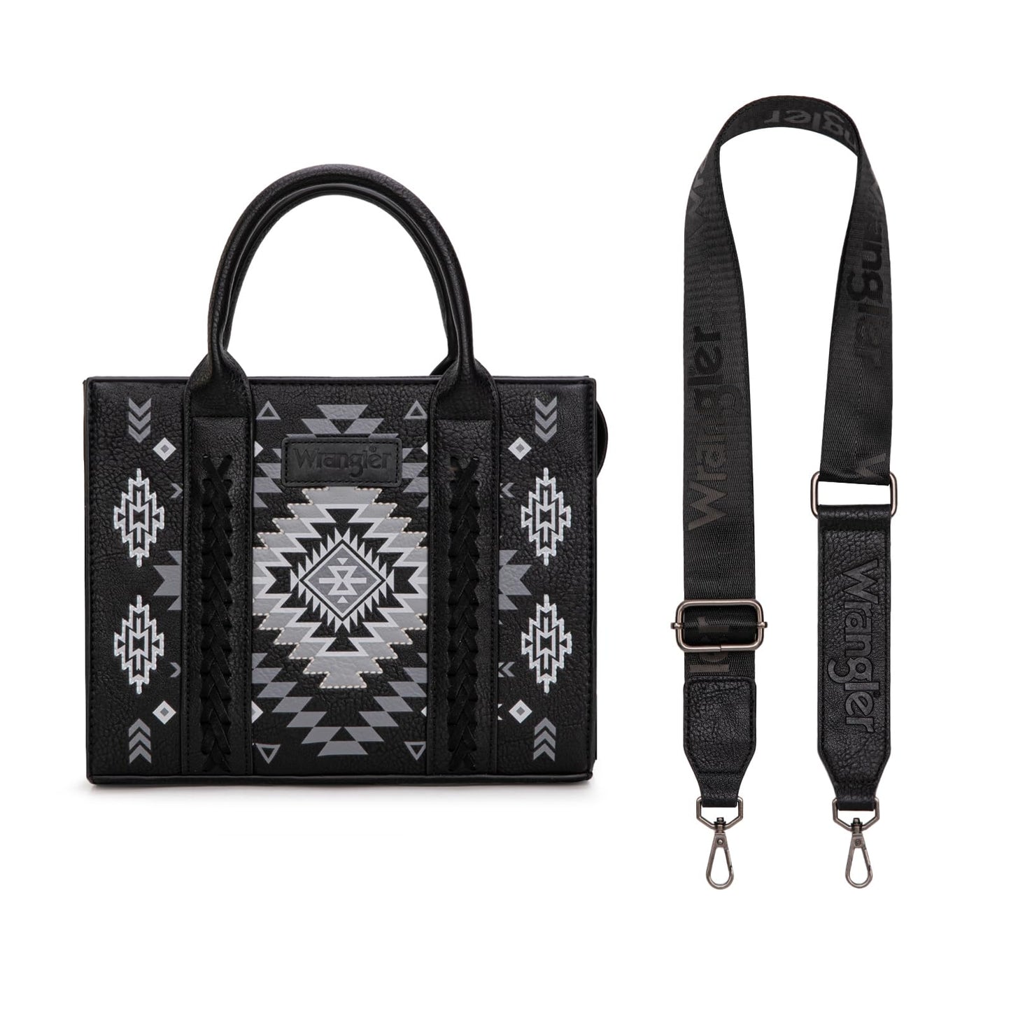 Wrangler Tote Bag for Women Western Purse and Aztec Satchel Handbag