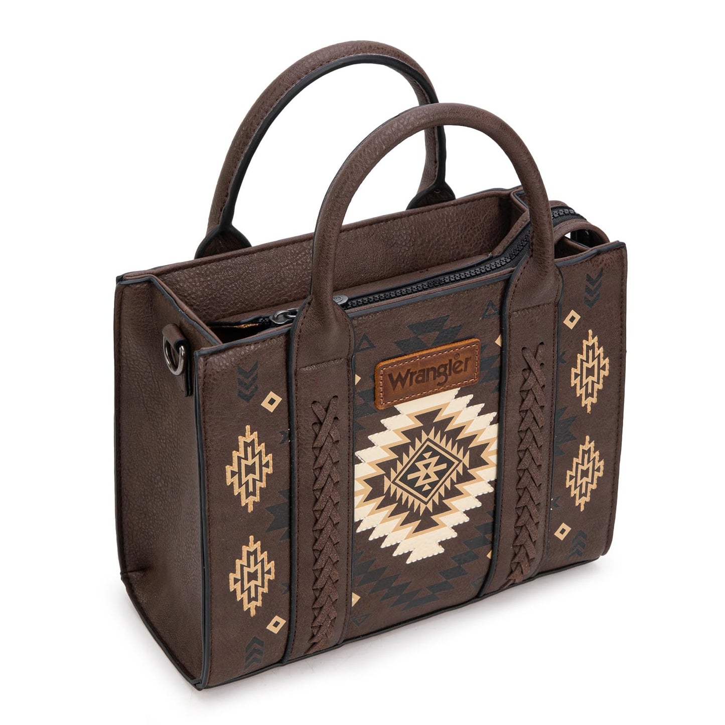 Wrangler Tote Bag for Women Western Purse and Aztec Satchel Handbag
