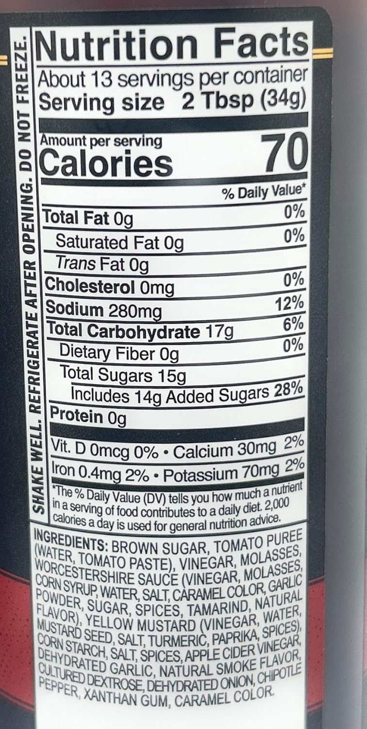 Kinder's Marinades, BBQ, Dipping & Wing Sauces - 1 bottle (Sticky Honey Wing 15.8oz)