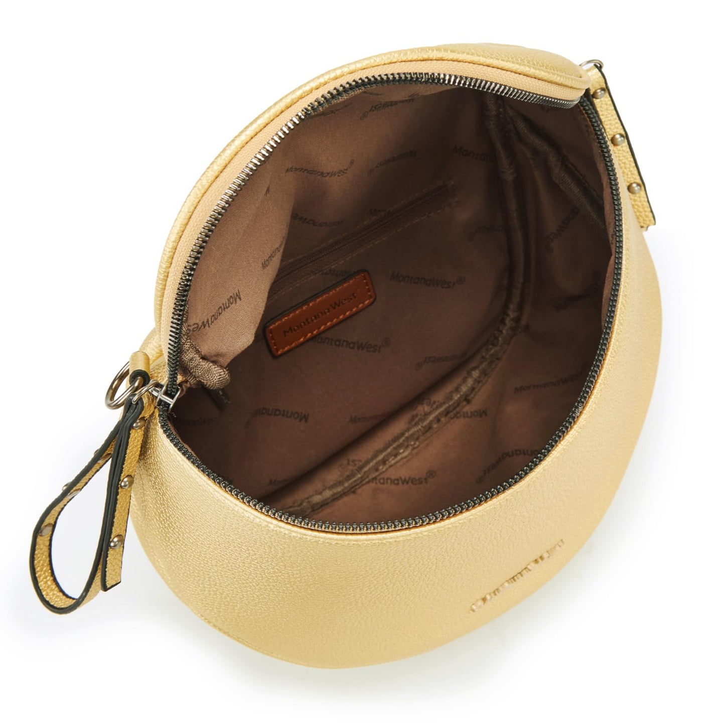 Montana West Crossbody Bag for Women, Large Bum Bag Purse Soft Vegan Leather Travel Fanny Pack with Coin Purse