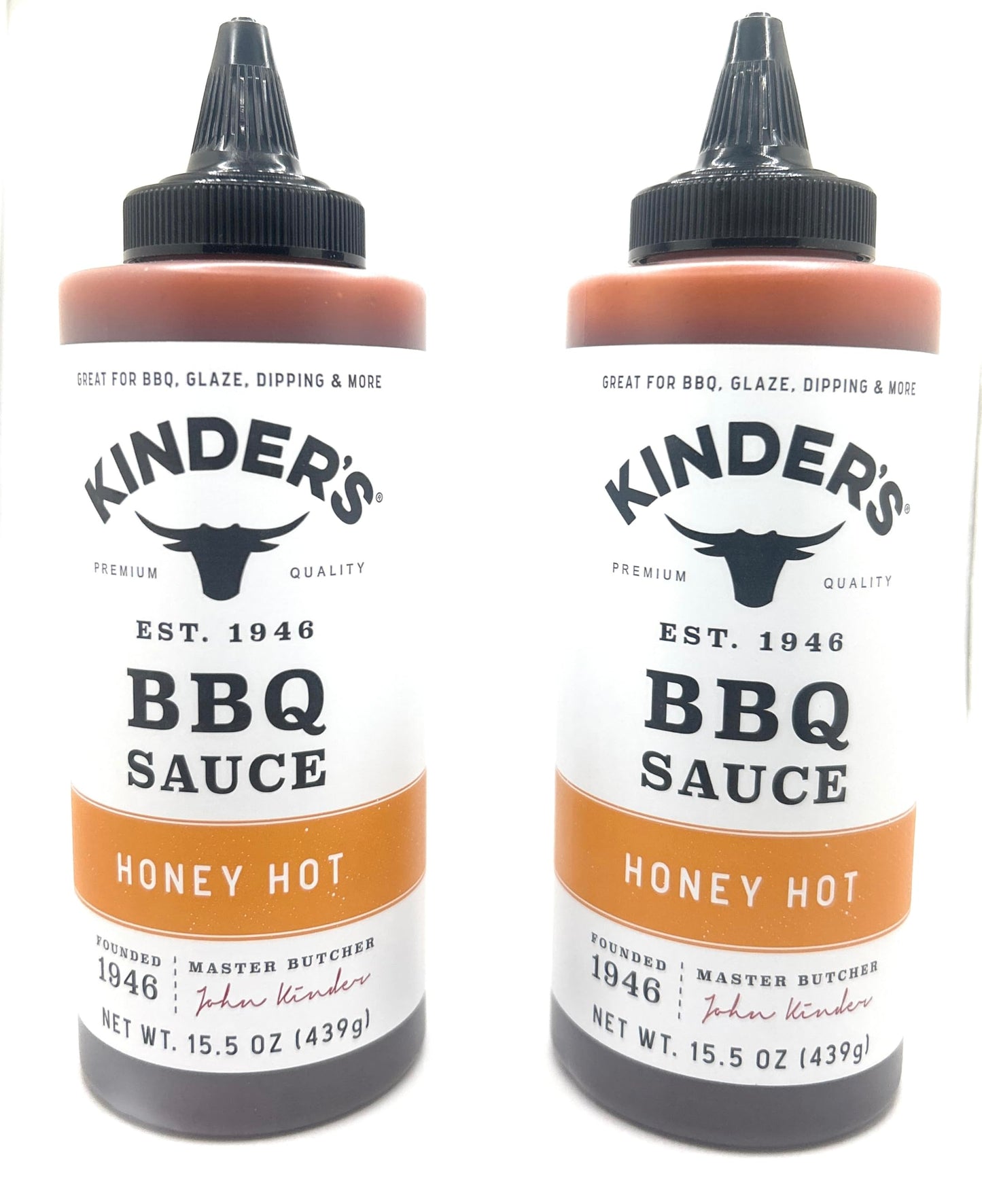 Kinder's Marinades, BBQ, Dipping & Wing Sauces - 2 bottles (Sweet & Sour Wing 16.9oz)
