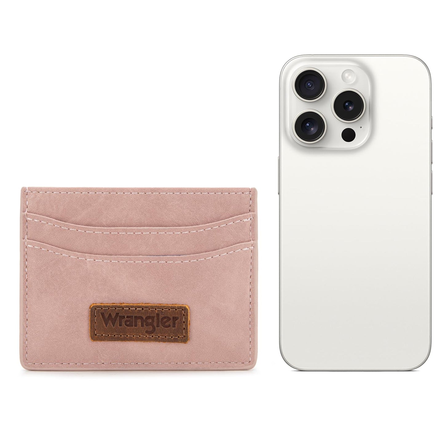 Montana West X Wrangler Credit Card Holder for Women Wallet Card Case Small Ladies Female Pocket Wallet