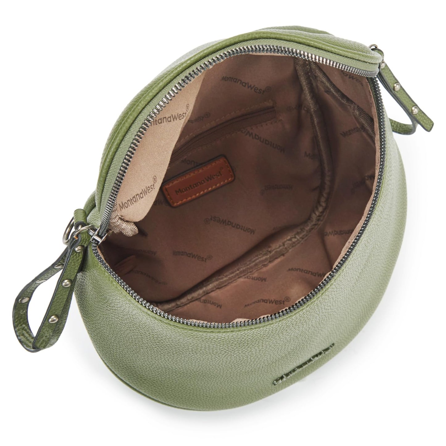 Montana West Crossbody Bag for Women, Large Bum Bag Purse Soft Vegan Leather Travel Fanny Pack with Coin Purse