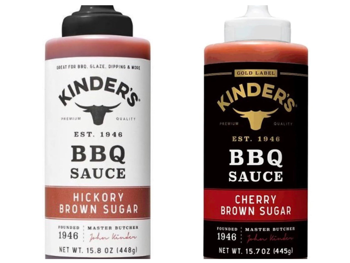 Kinder's Marinades, BBQ, Dipping & Wing Sauces - 2 bottles (Sweet & Sour Wing 16.9oz)