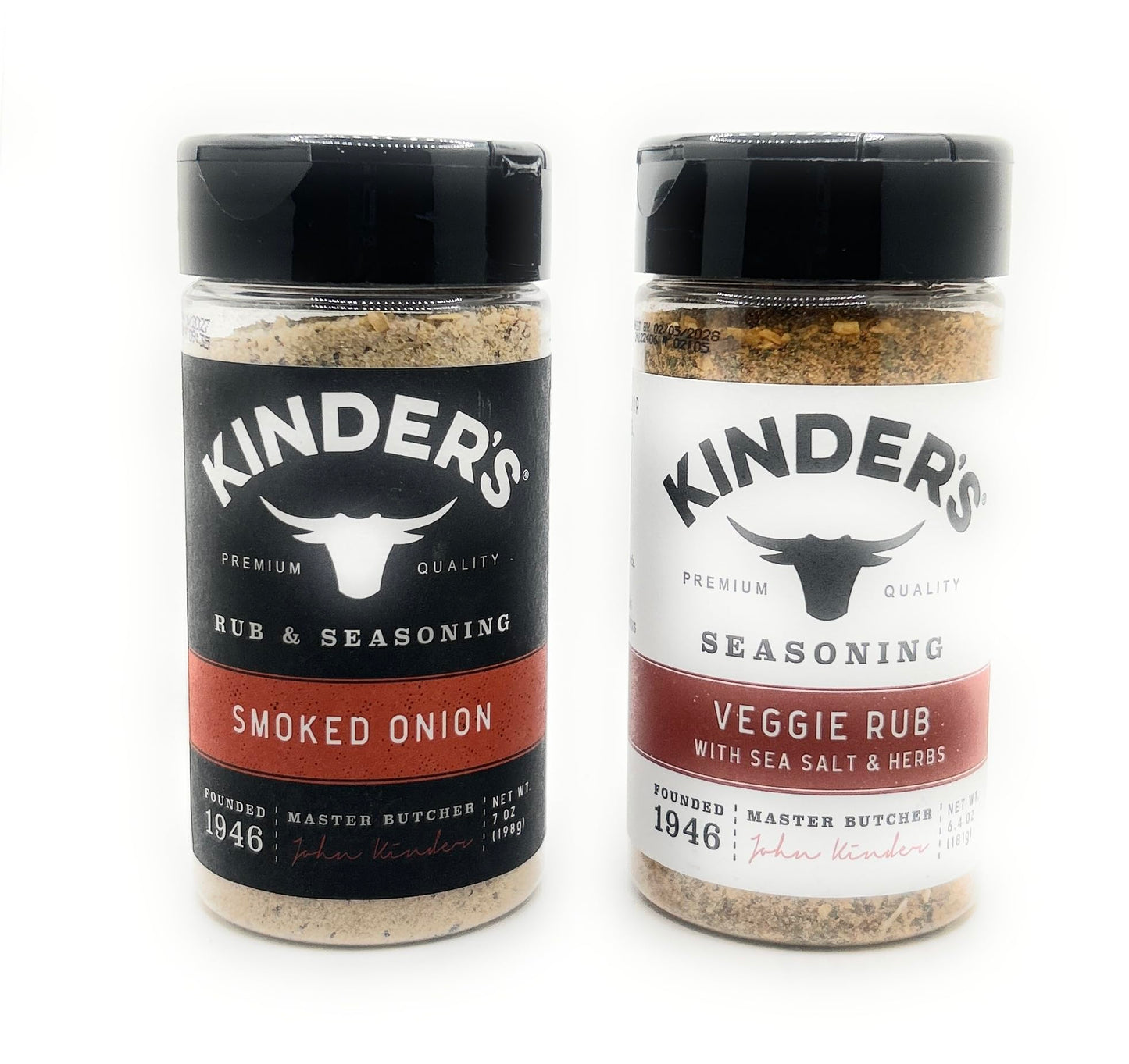 Kinder's Seasonings & Rubs - 2 bottles (Caramelized Onion Butter 6.2oz)