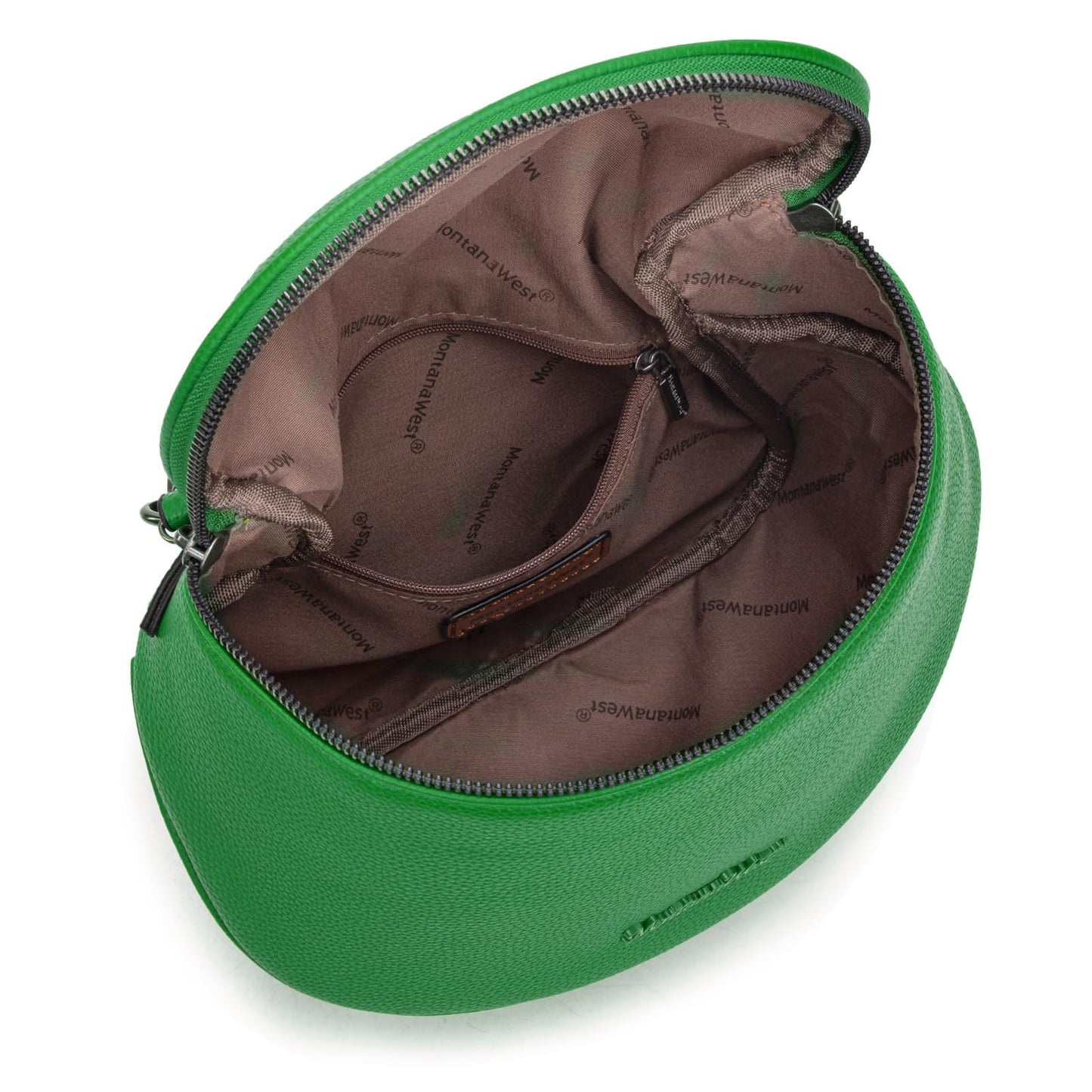 Montana West Crossbody Bag for Women, Large Bum Bag Purse Soft Vegan Leather Travel Fanny Pack with Coin Purse