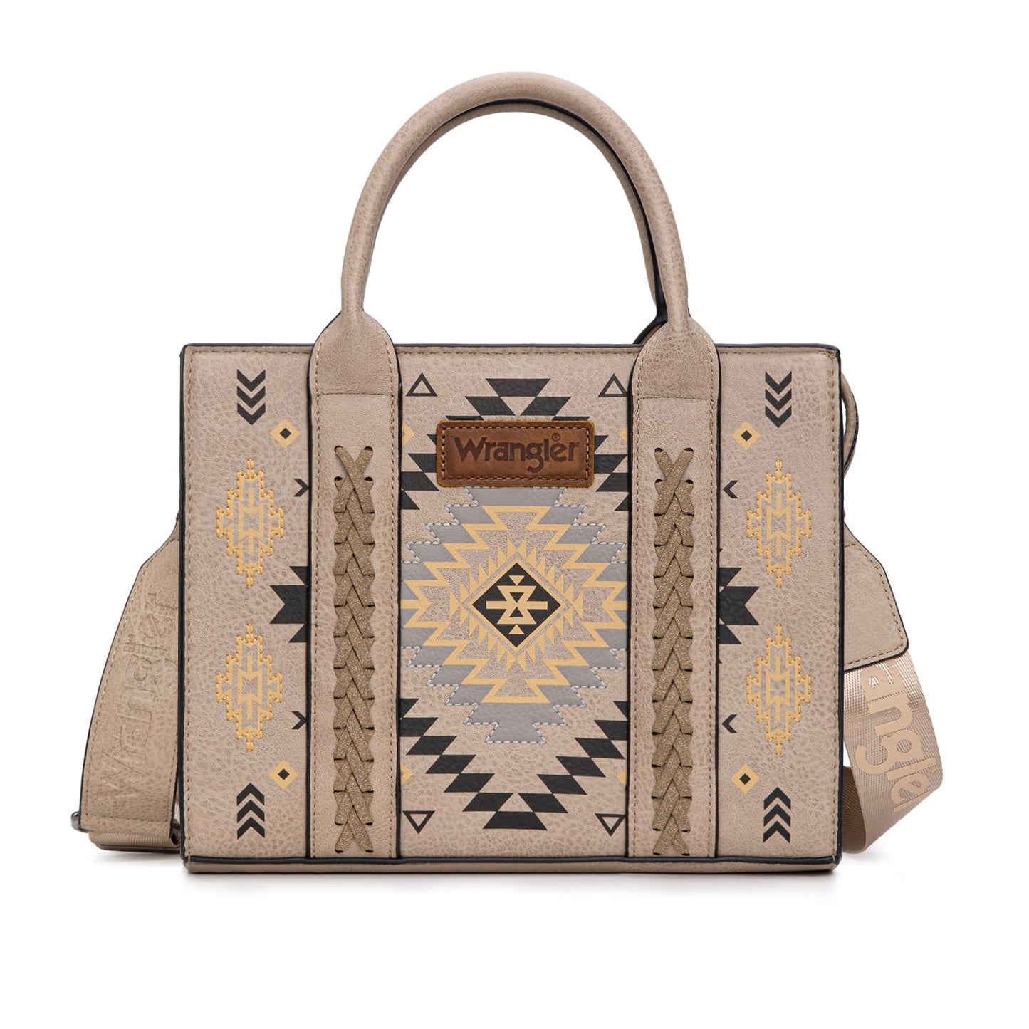 Wrangler Tote Bag for Women Western Purse and Aztec Satchel Handbag