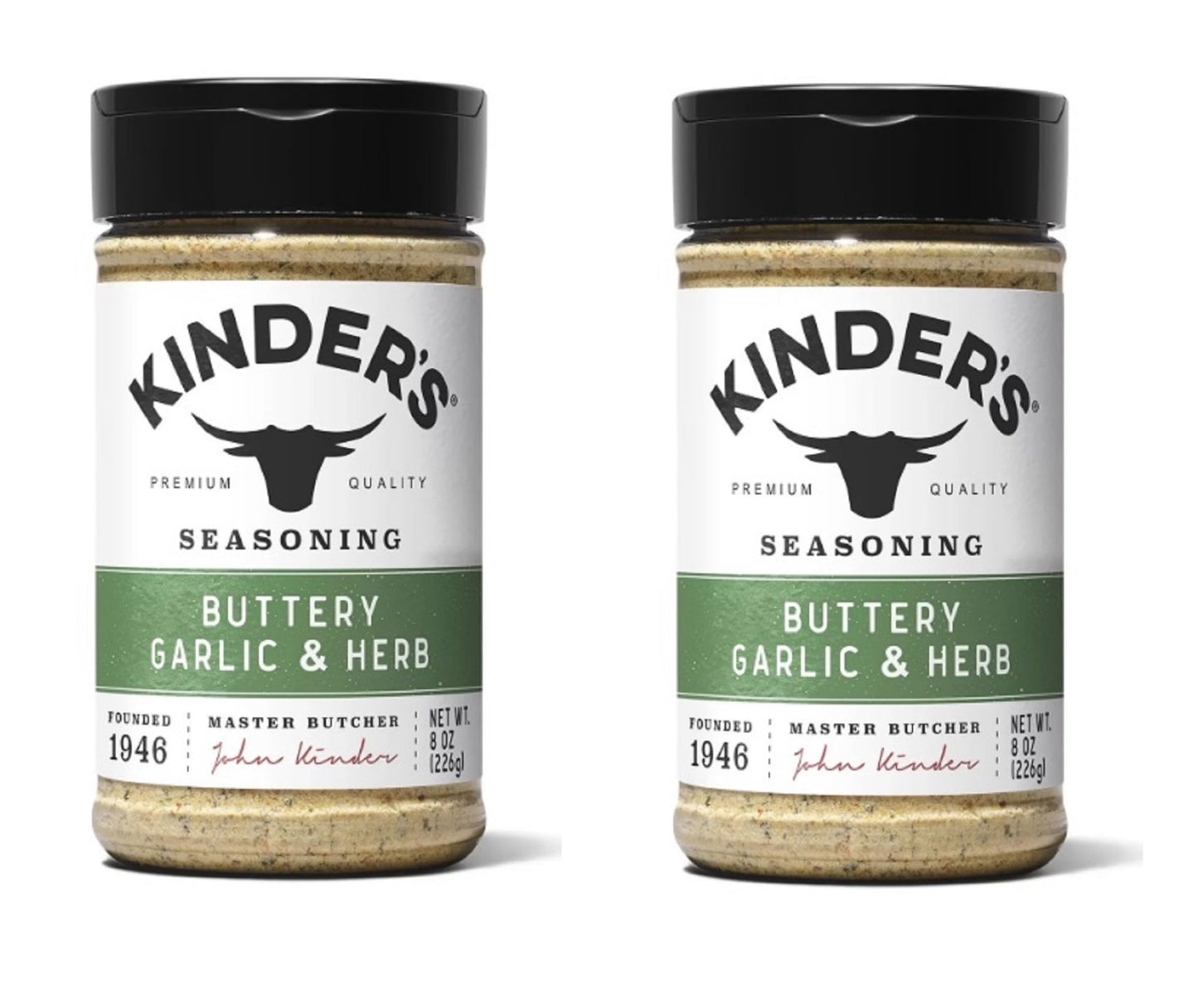 Kinder's Seasonings & Rubs - 2 bottles (Caramelized Onion Butter 6.2oz)