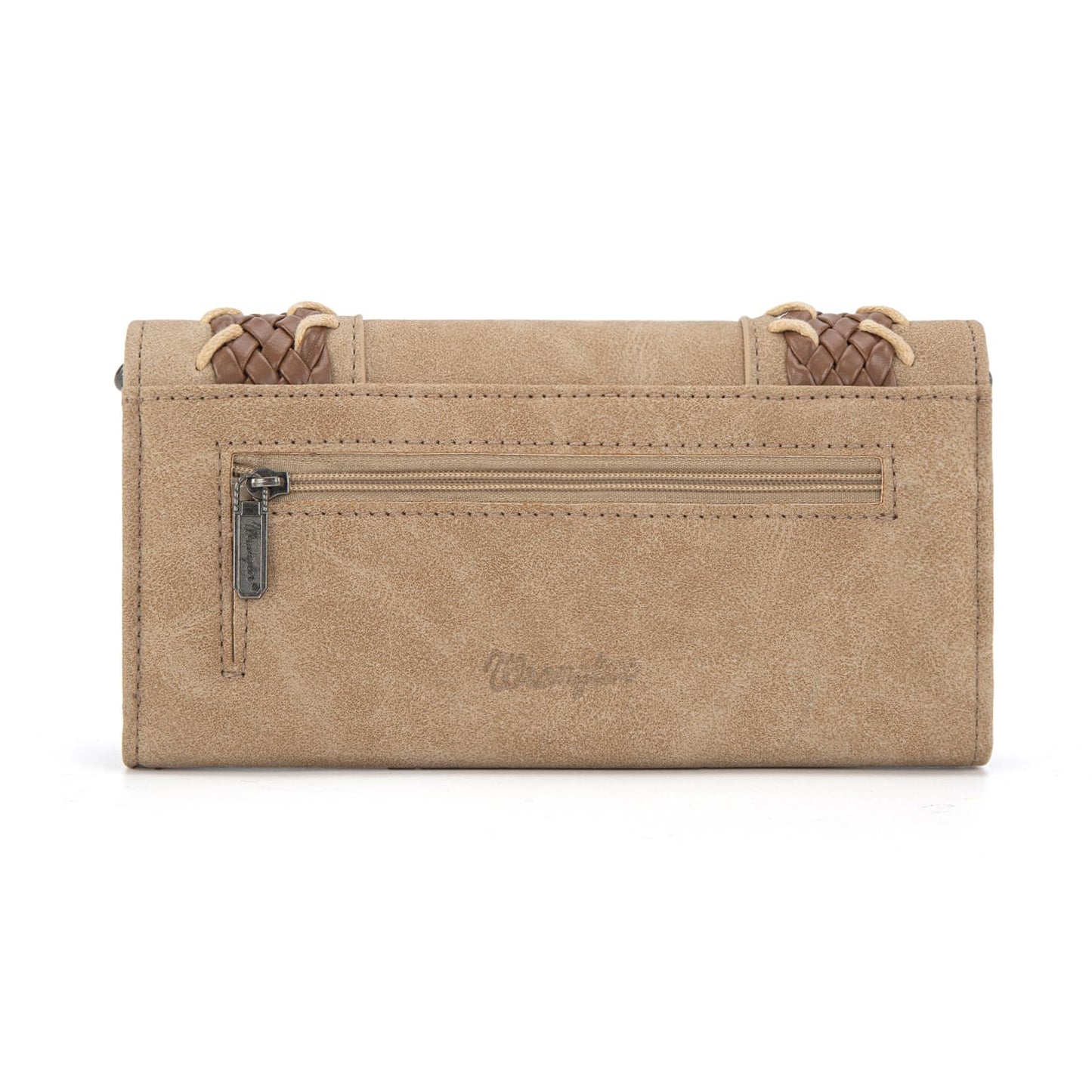 X Wrangler Wristlet Western Wallet Boho Aztec Credit Card Holder for Women