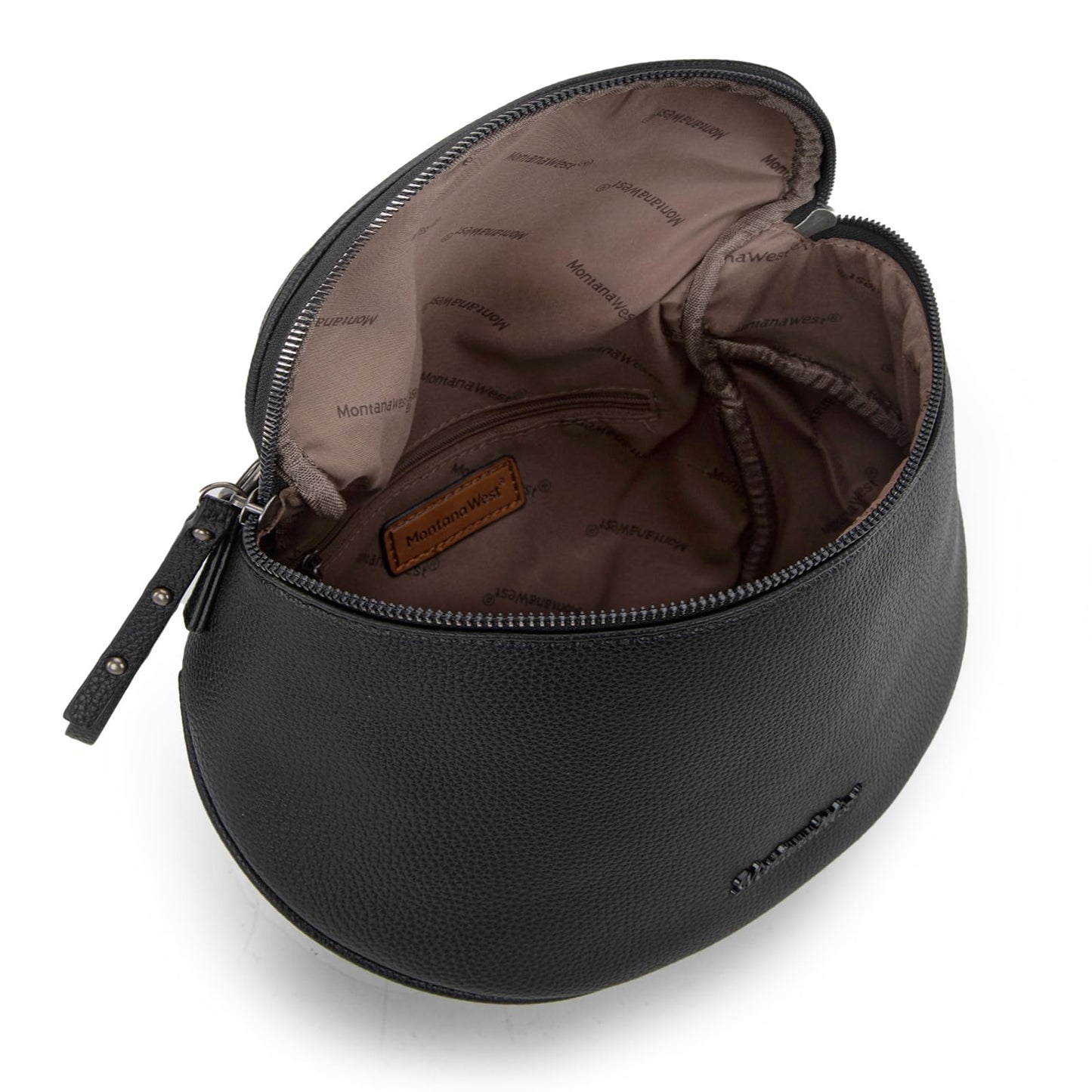 Montana West Crossbody Bag for Women, Large Bum Bag Purse Soft Vegan Leather Travel Fanny Pack with Coin Purse