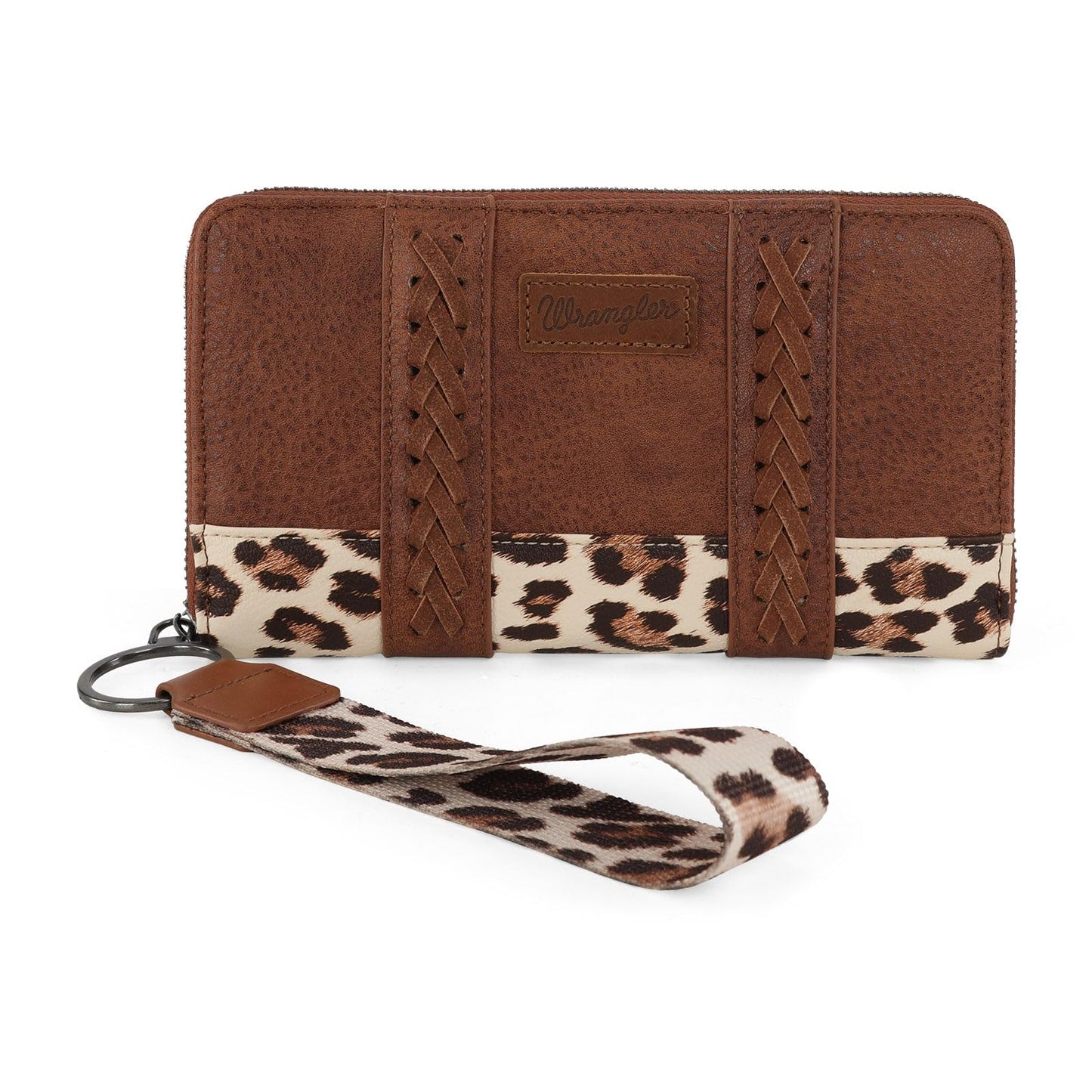 X Wrangler Wristlet Western Wallet Boho Aztec Credit Card Holder for Women