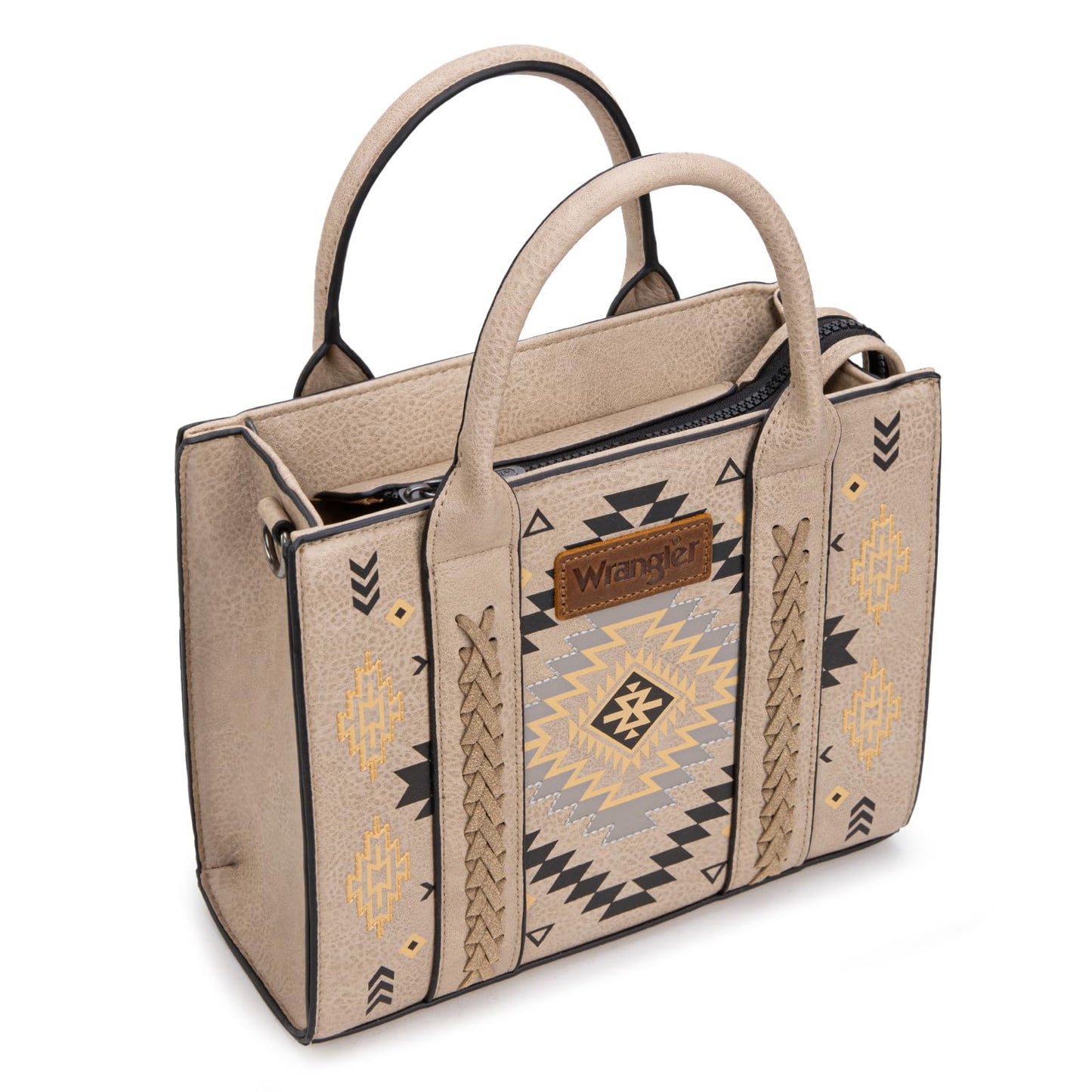 Wrangler Tote Bag for Women Western Purse and Aztec Satchel Handbag
