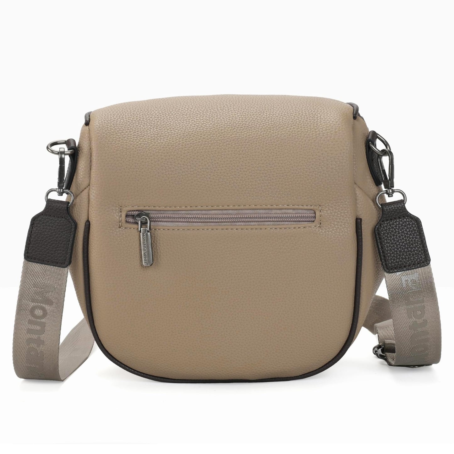 Montana West Crossbody Bag for Women, Large Bum Bag Purse Soft Vegan Leather Travel Fanny Pack with Coin Purse