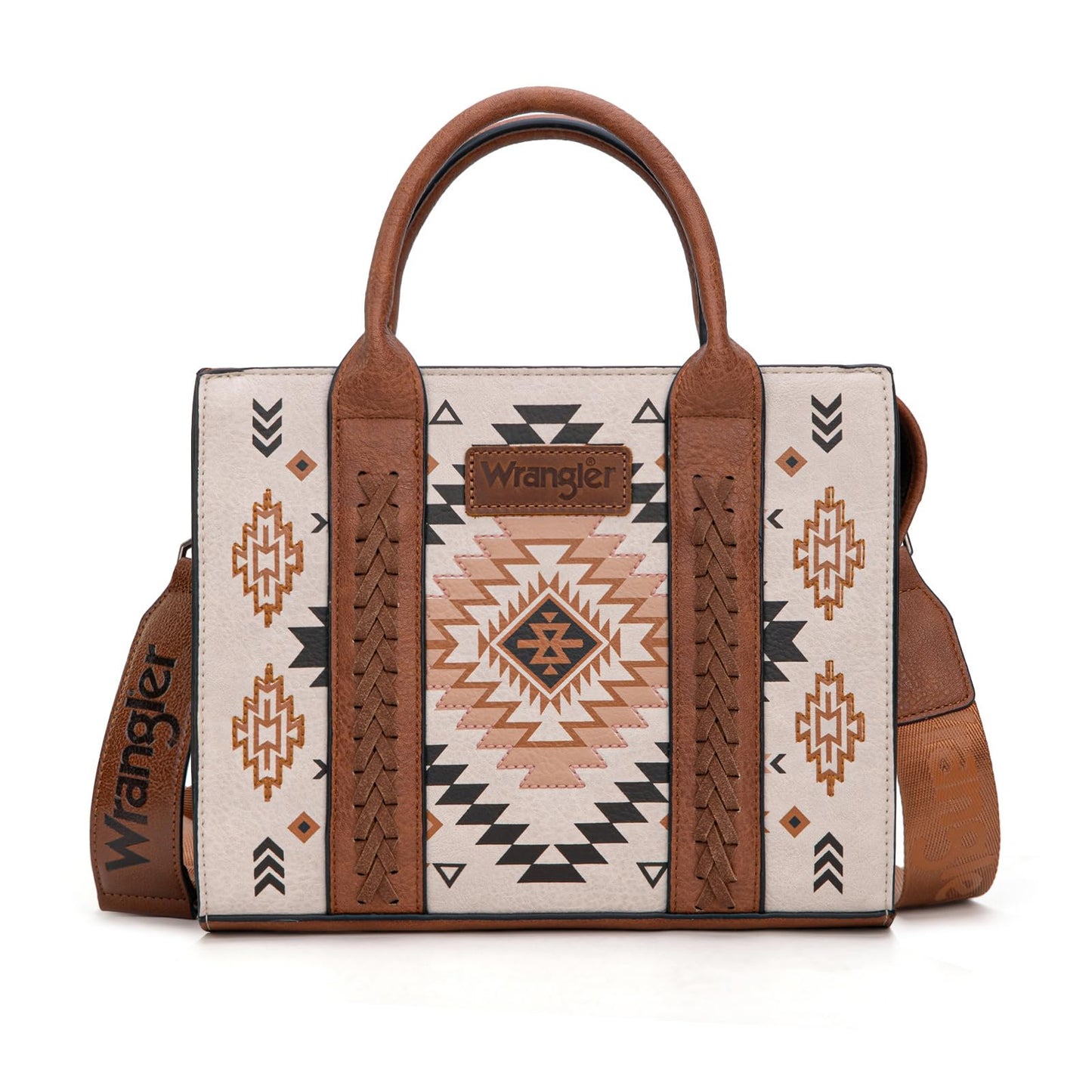 Wrangler Tote Bag for Women Western Purse and Aztec Satchel Handbag