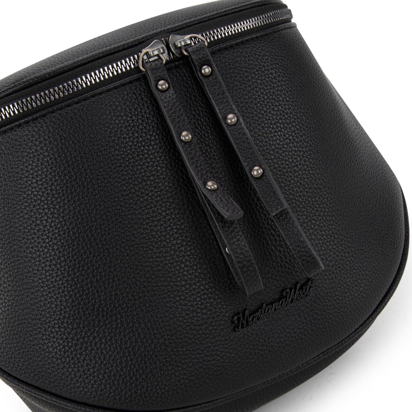 Montana West Crossbody Bag for Women, Large Bum Bag Purse Soft Vegan Leather Travel Fanny Pack with Coin Purse