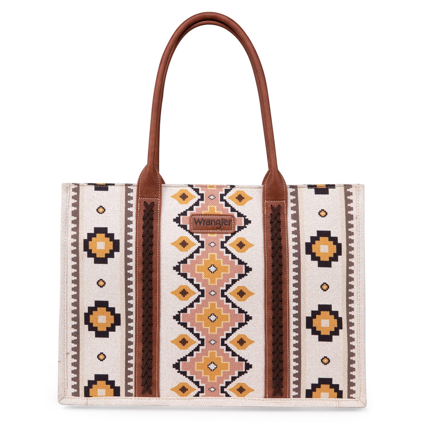 Wrangler Tote Bag for Women Western Purse and Aztec Satchel Handbag
