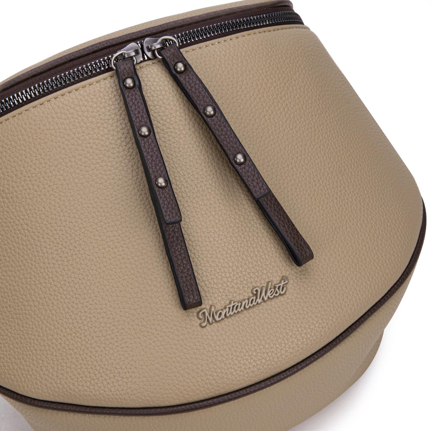 Montana West Crossbody Bag for Women, Large Bum Bag Purse Soft Vegan Leather Travel Fanny Pack with Coin Purse