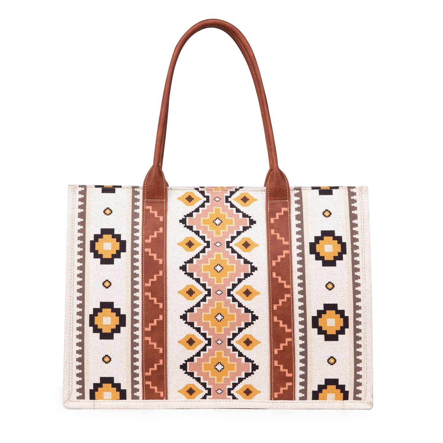 Wrangler Tote Bag for Women Western Purse and Aztec Satchel Handbag