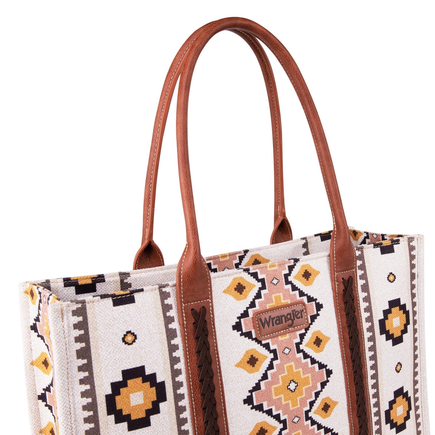 Wrangler Tote Bag for Women Western Purse and Aztec Satchel Handbag