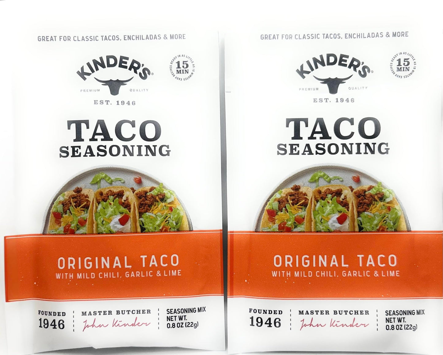 Kinder's Seasoning Mixes 1oz - 2 packets (Bone Broth Gravy Classic Beef)
