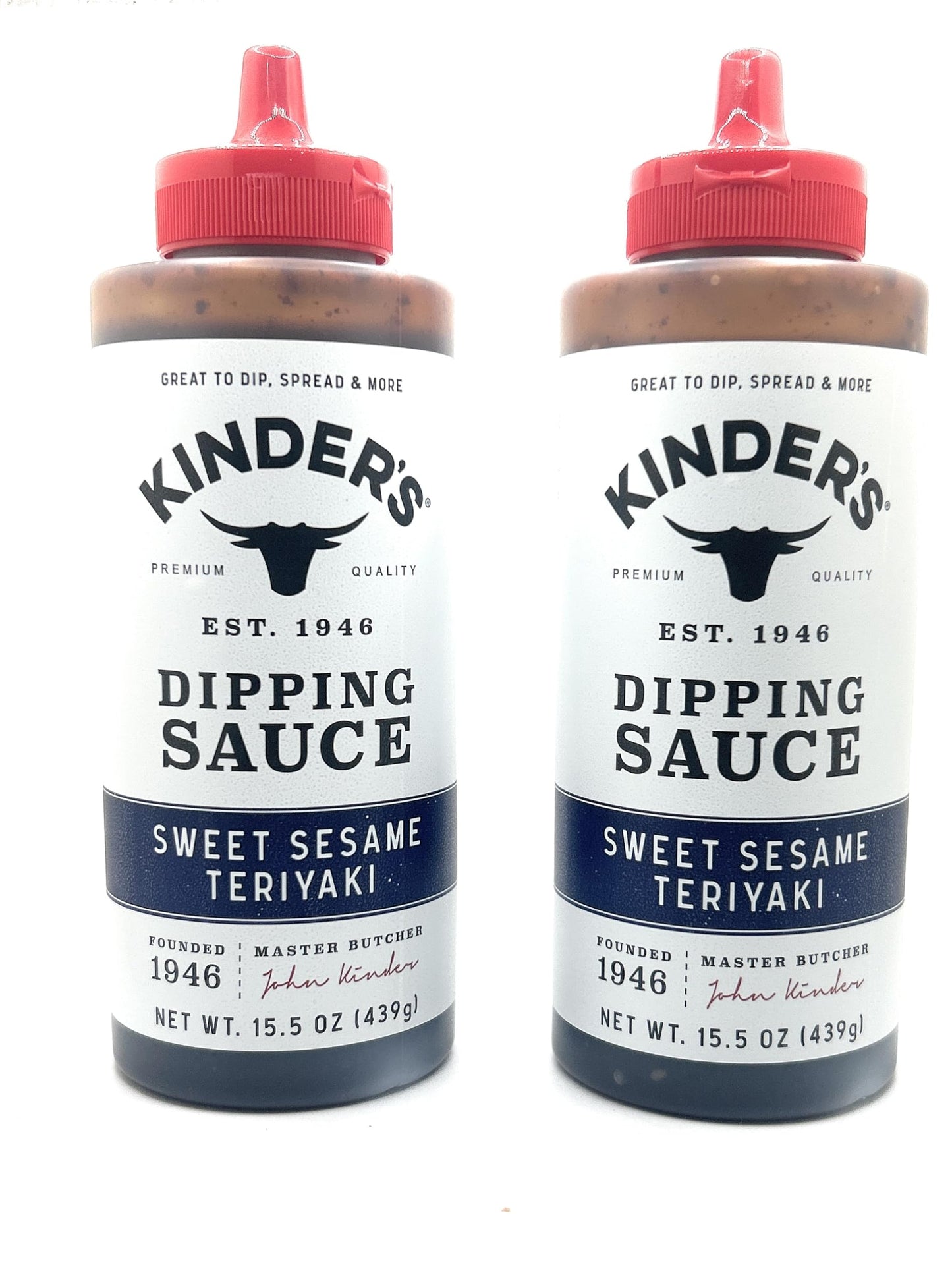 Kinder's Marinades, BBQ, Dipping & Wing Sauces - 2 bottles (Sweet & Sour Wing 16.9oz)