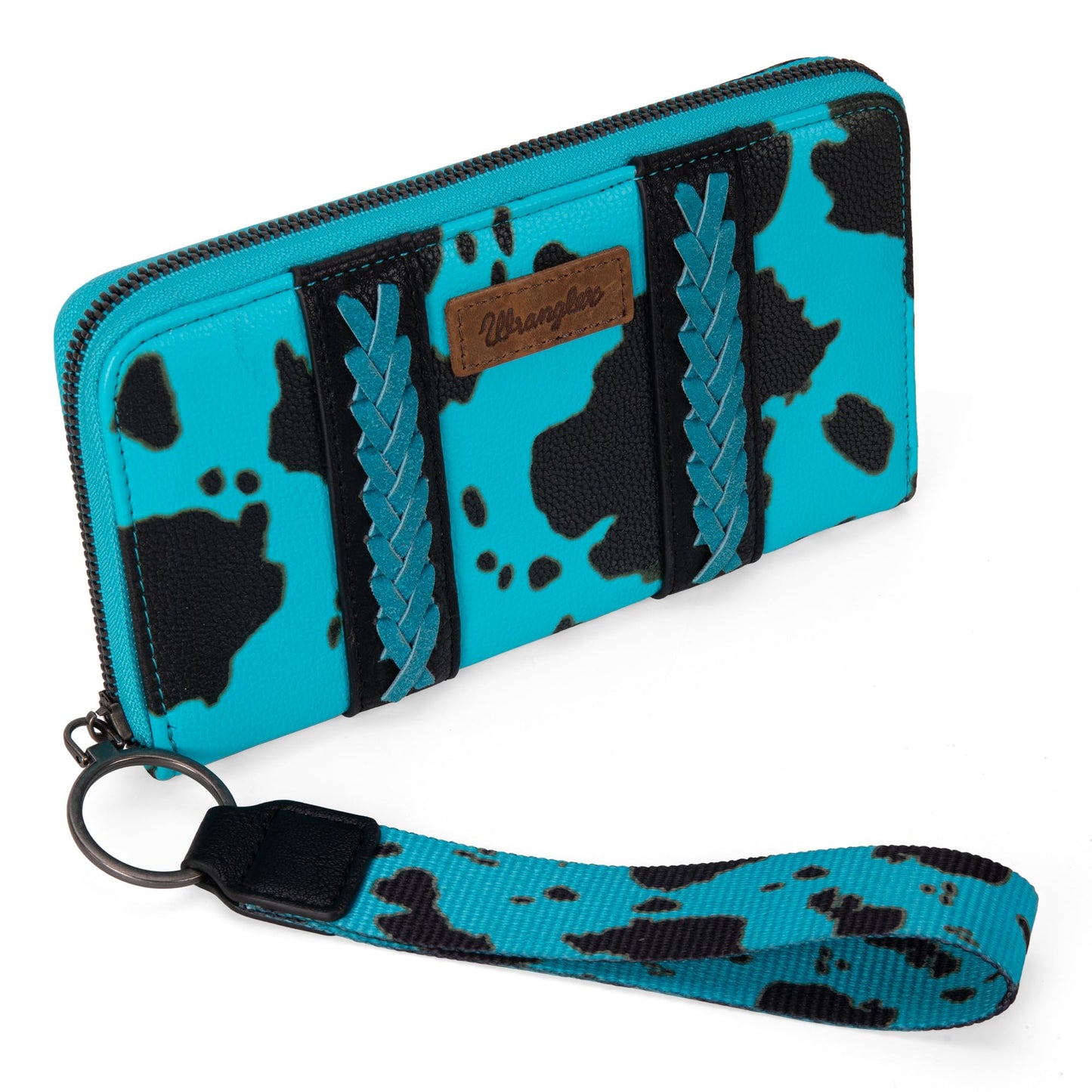 X Wrangler Wristlet Western Wallet Boho Aztec Credit Card Holder for Women
