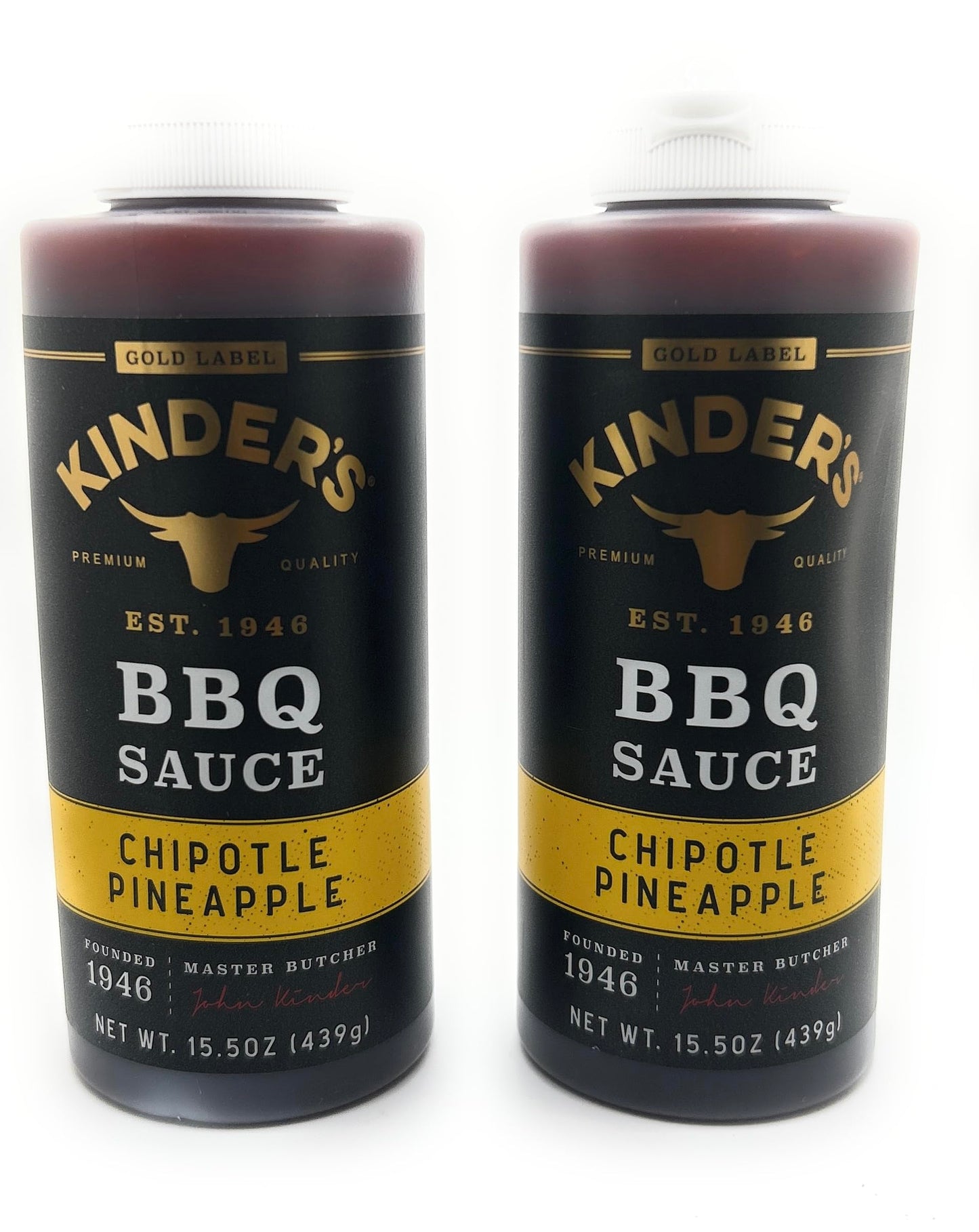 Kinder's Marinades, BBQ, Dipping & Wing Sauces - 2 bottles (Sweet & Sour Wing 16.9oz)