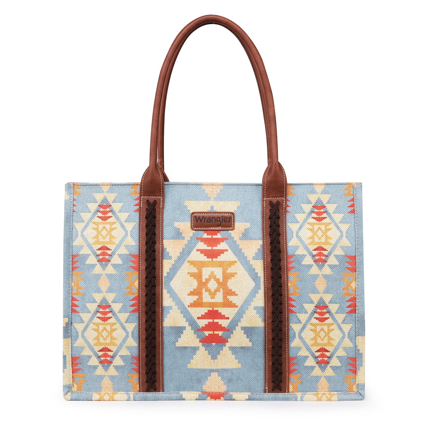 Wrangler Tote Bag for Women Western Purse and Aztec Satchel Handbag