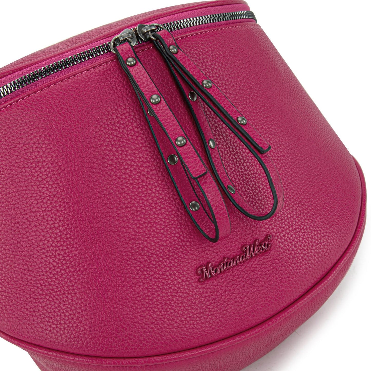 Montana West Crossbody Bag for Women, Large Bum Bag Purse Soft Vegan Leather Travel Fanny Pack with Coin Purse