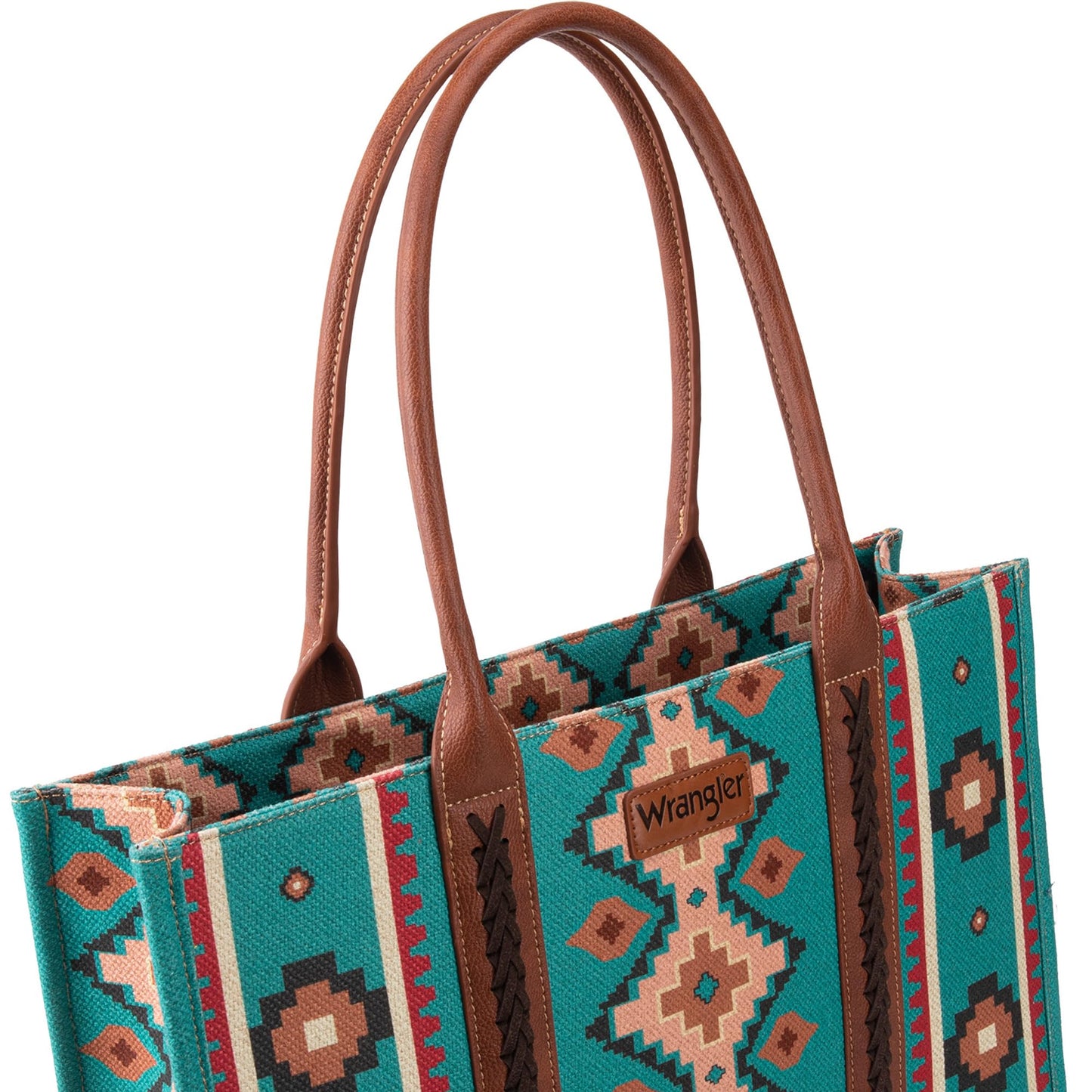 Wrangler Tote Bag for Women Western Purse and Aztec Satchel Handbag