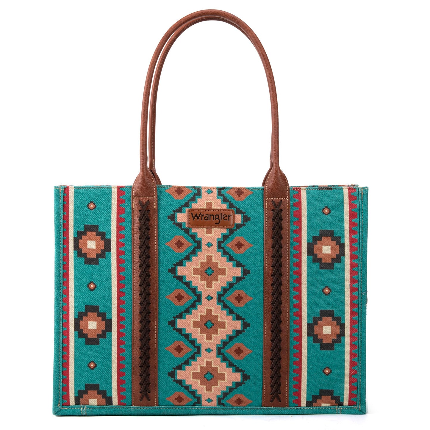 Wrangler Tote Bag for Women Western Purse and Aztec Satchel Handbag
