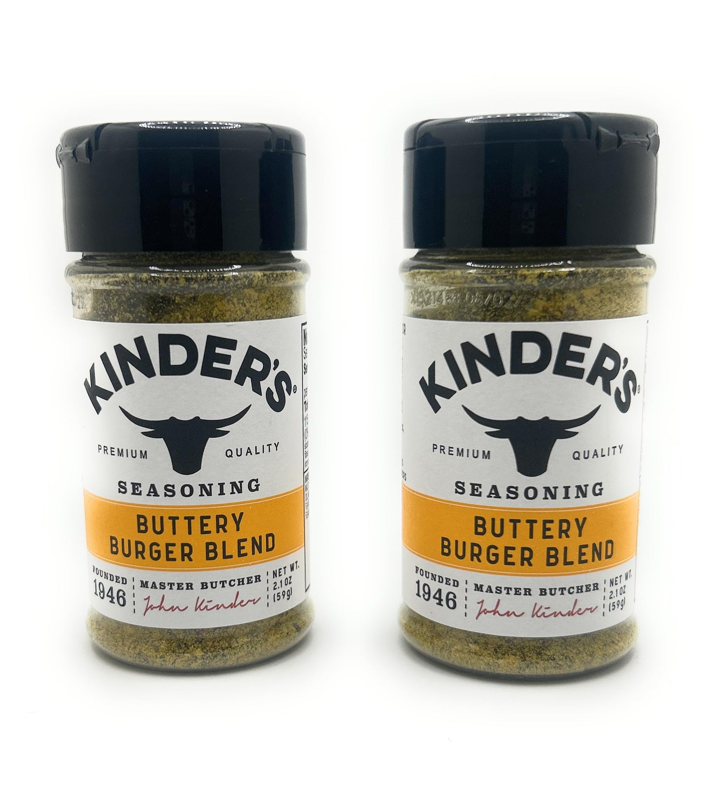 Kinder's Seasonings & Rubs - 2 bottles (Caramelized Onion Butter 6.2oz)