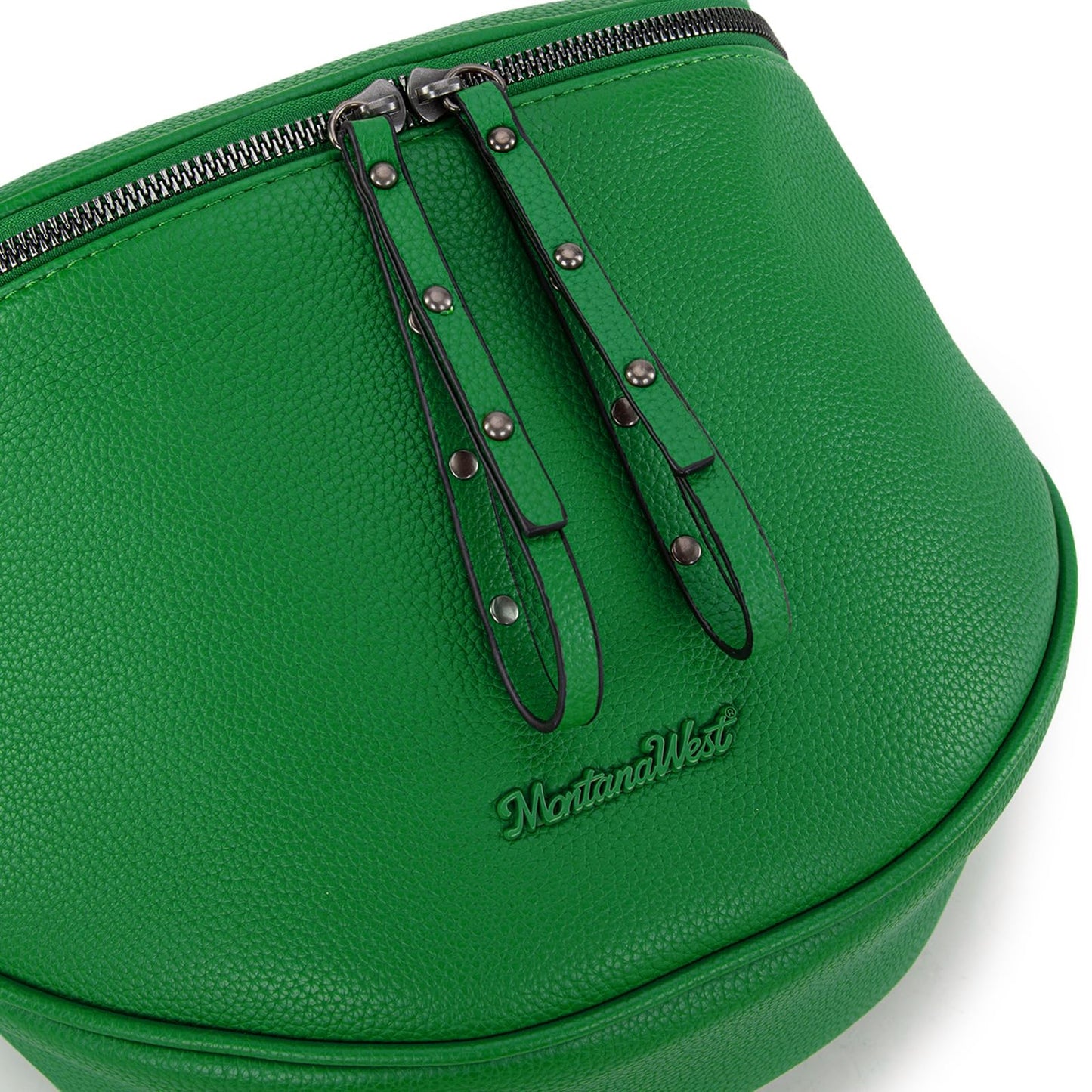 Montana West Crossbody Bag for Women, Large Bum Bag Purse Soft Vegan Leather Travel Fanny Pack with Coin Purse