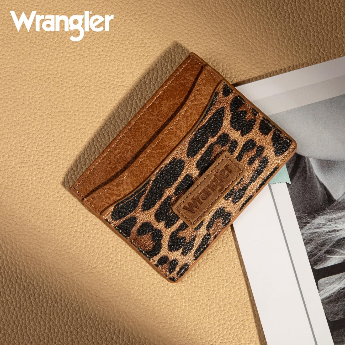Montana West X Wrangler Credit Card Holder for Women Wallet Card Case Small Ladies Female Pocket Wallet