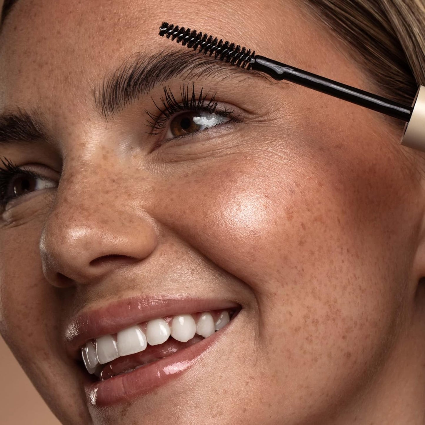 DIME Beauty Eyebrow Enhancing Gel - Clear Brow Gel with Peptides, Amino Acids & Caffeine, Eyebrow Growth Serum and Styling for Fuller, Thicker, Stronger-Looking Brows, Vegan, 0.20 oz / 6 ml