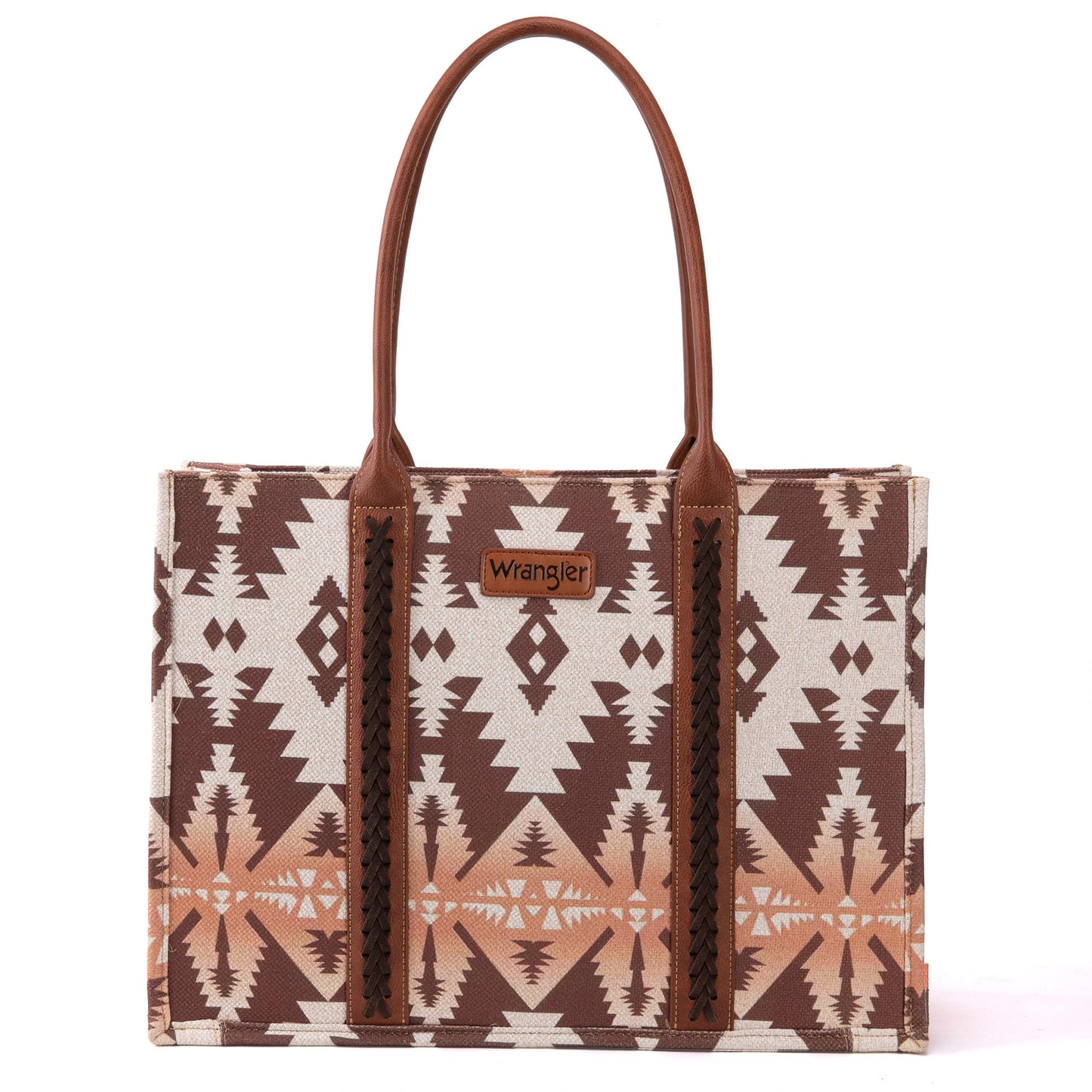 Wrangler Tote Bag for Women Western Purse and Aztec Satchel Handbag