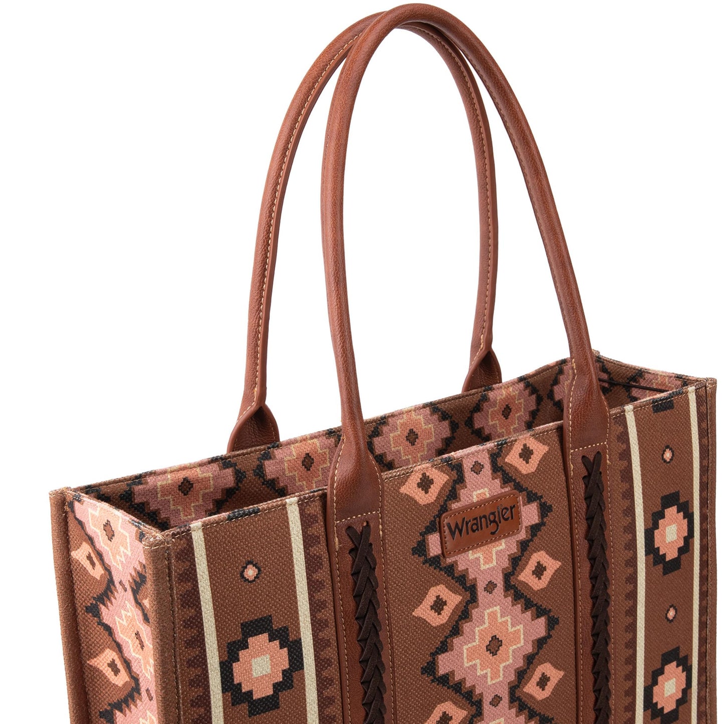 Wrangler Tote Bag for Women Western Purse and Aztec Satchel Handbag