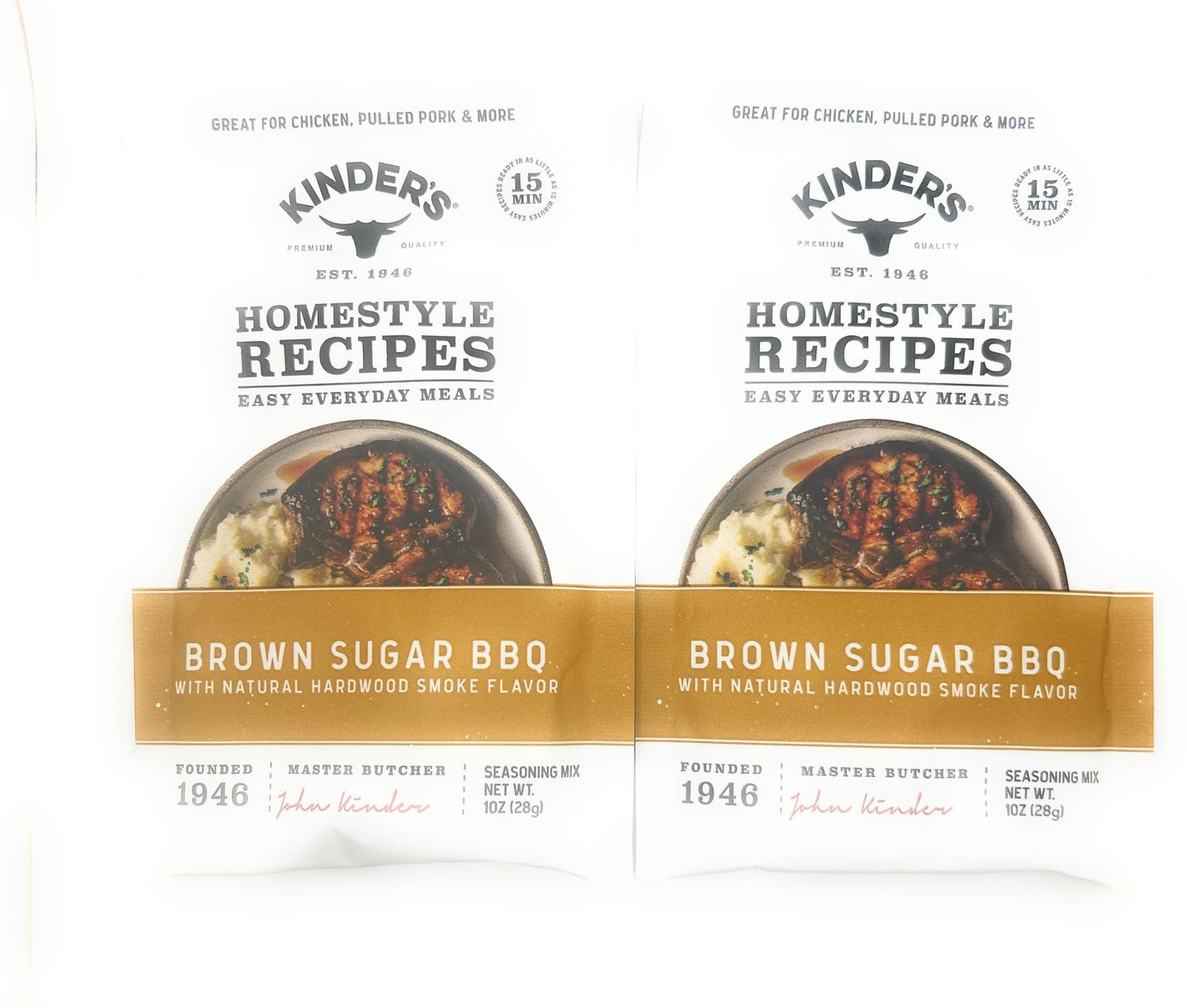Kinder's Seasoning Mixes 1oz - 2 packets (Bone Broth Gravy Classic Beef)