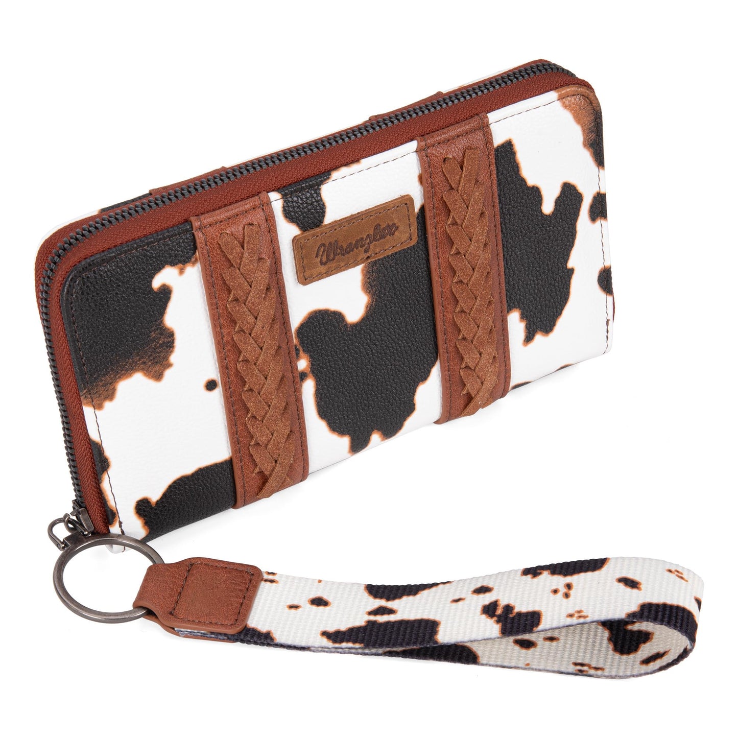 X Wrangler Wristlet Western Wallet Boho Aztec Credit Card Holder for Women