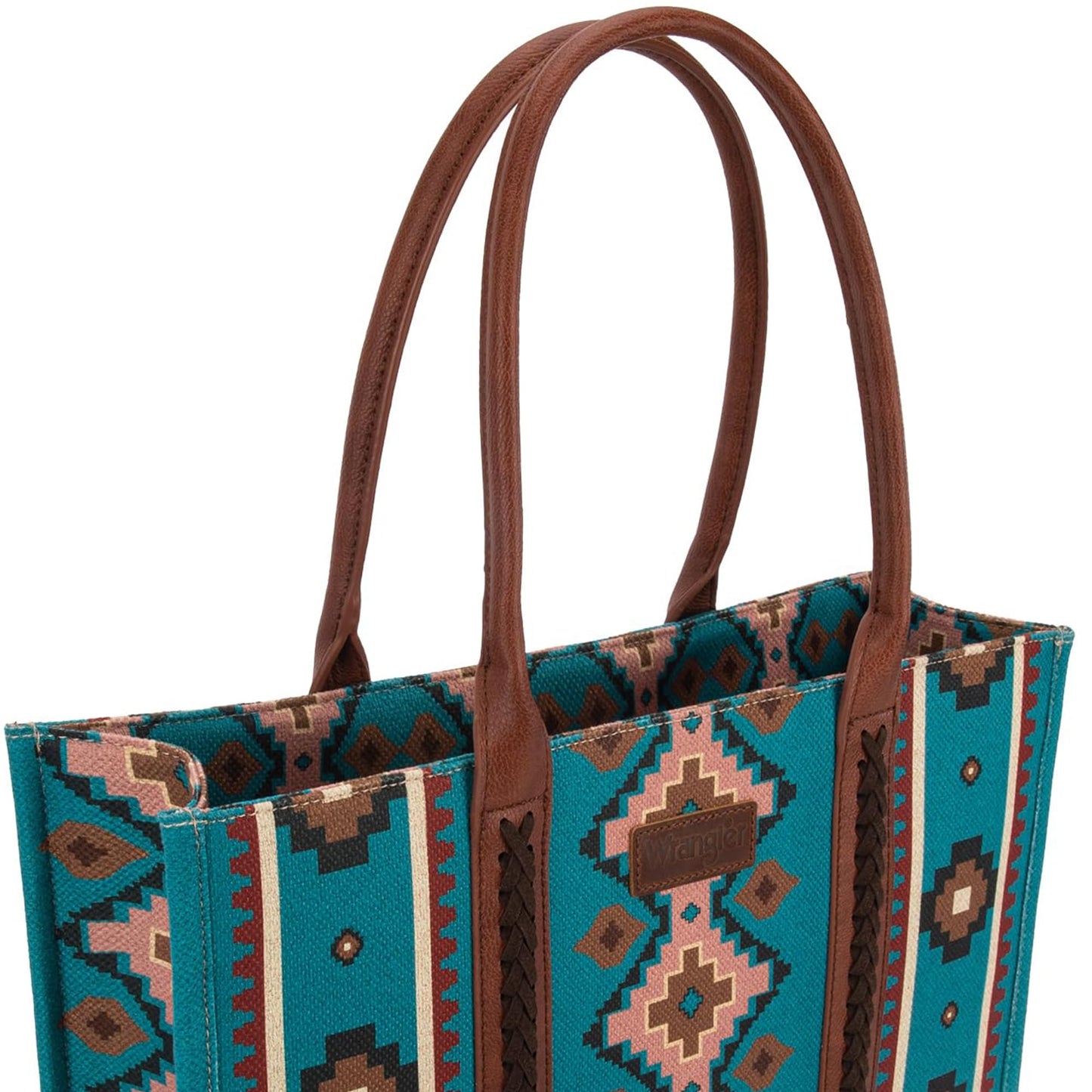 Wrangler Tote Bag for Women Western Purse and Aztec Satchel Handbag