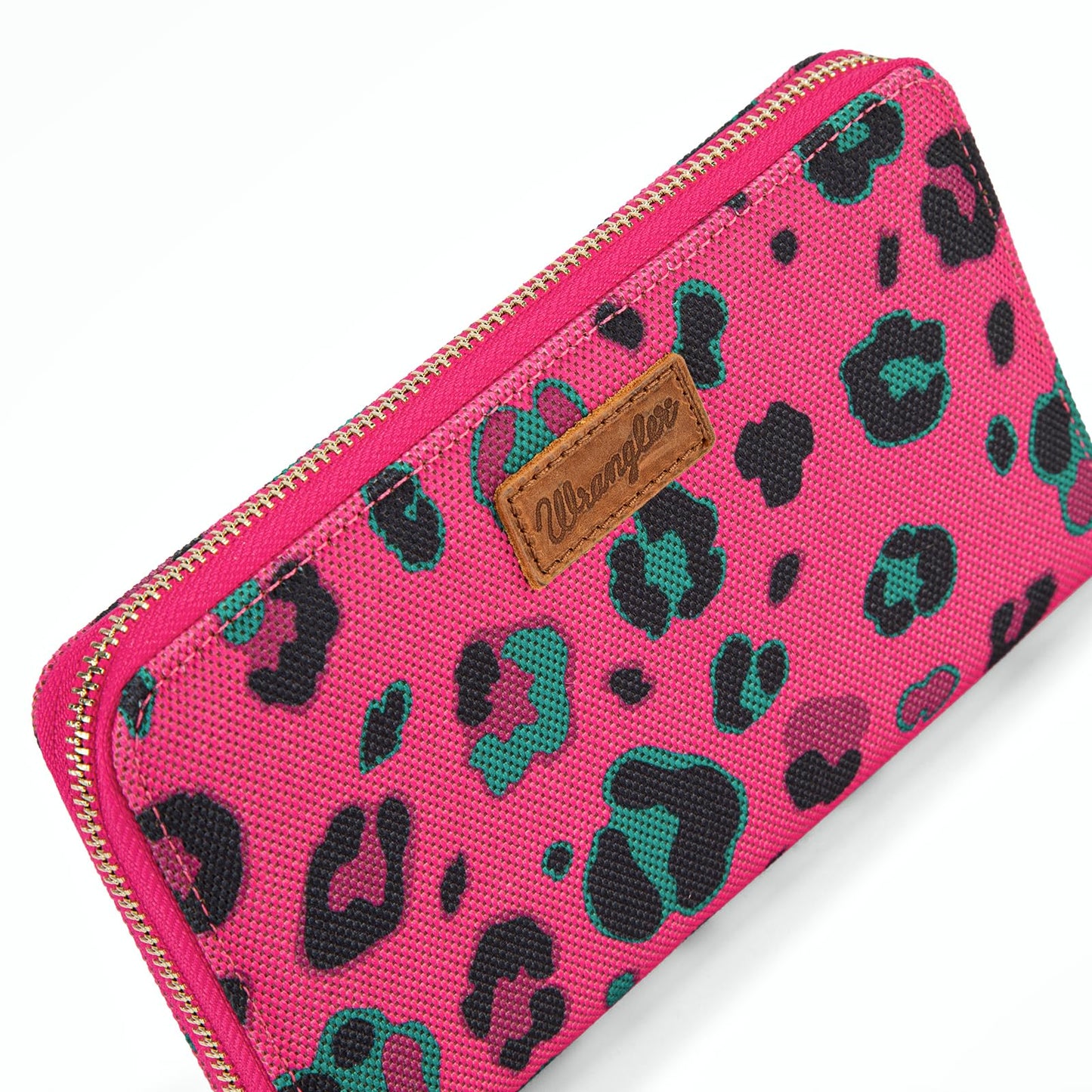 X Wrangler Wristlet Western Wallet Boho Aztec Credit Card Holder for Women