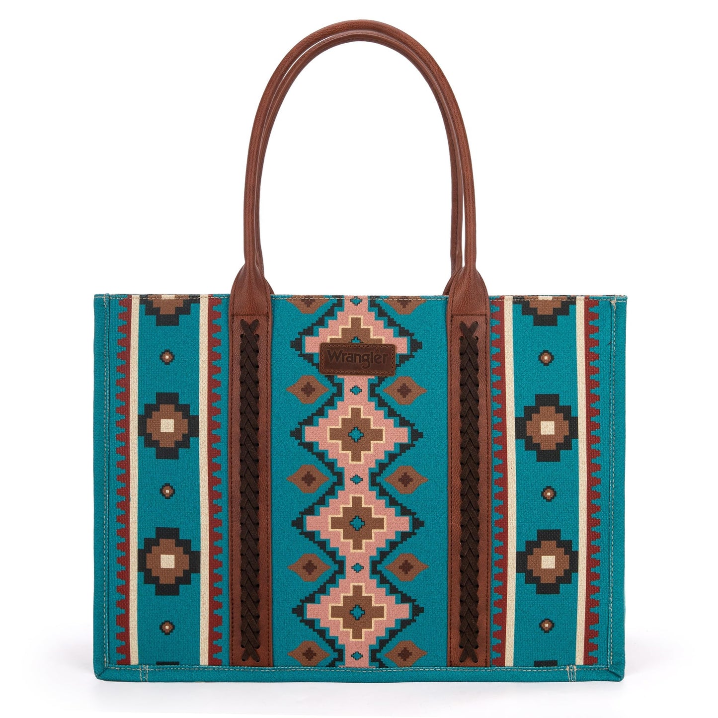 Wrangler Tote Bag for Women Western Purse and Aztec Satchel Handbag
