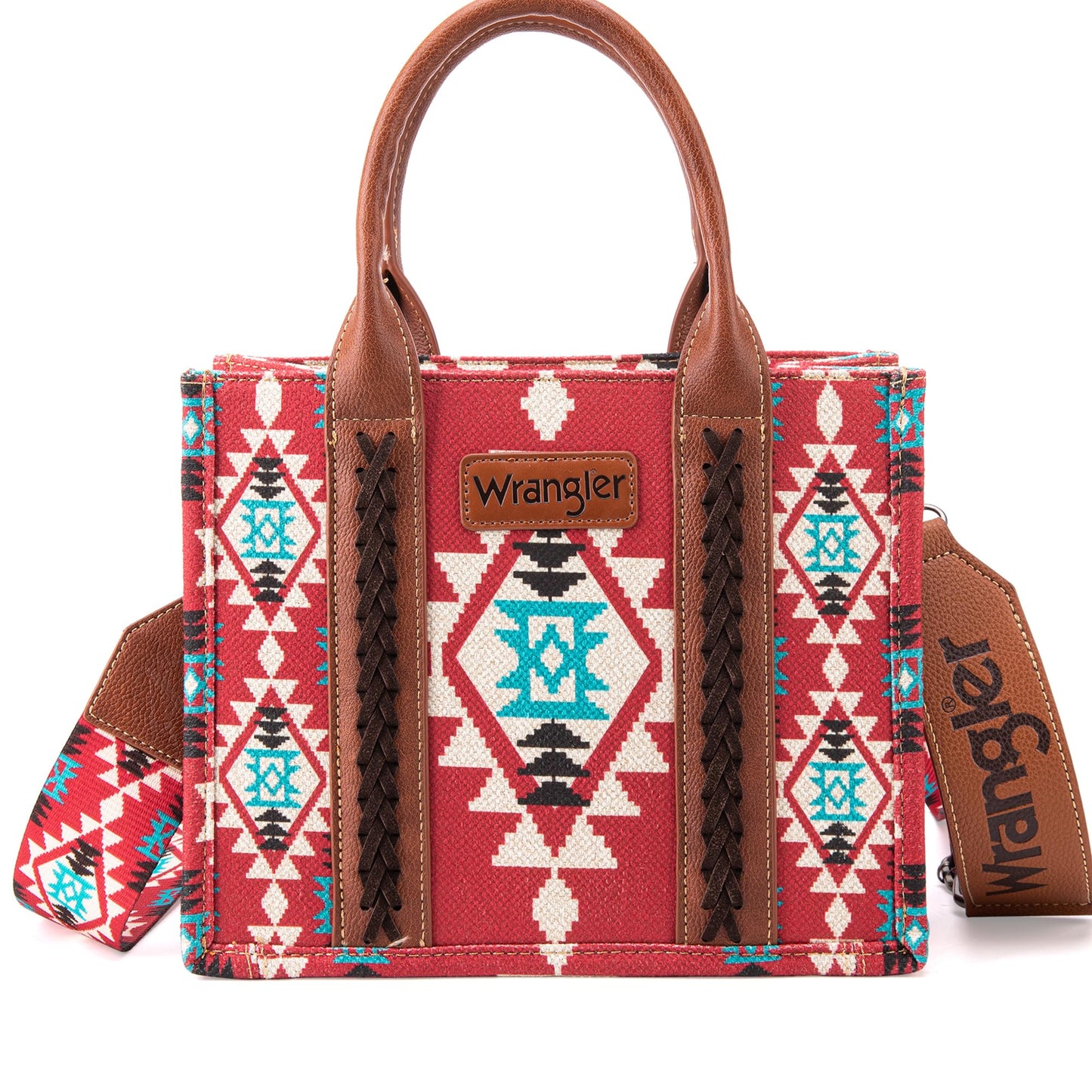 Wrangler Tote Bag for Women Western Purse and Aztec Satchel Handbag