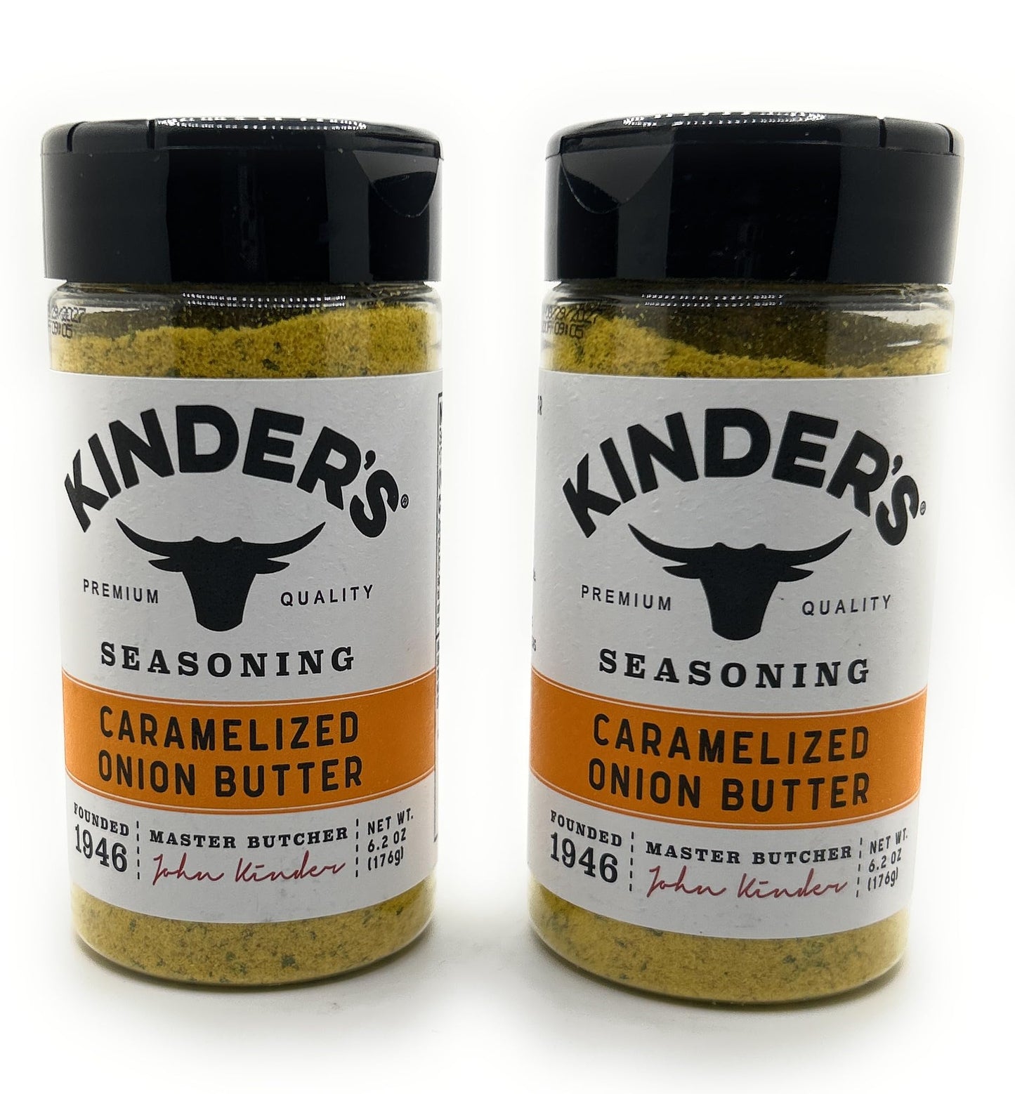 Kinder's Seasonings & Rubs - 2 bottles (Caramelized Onion Butter 6.2oz)