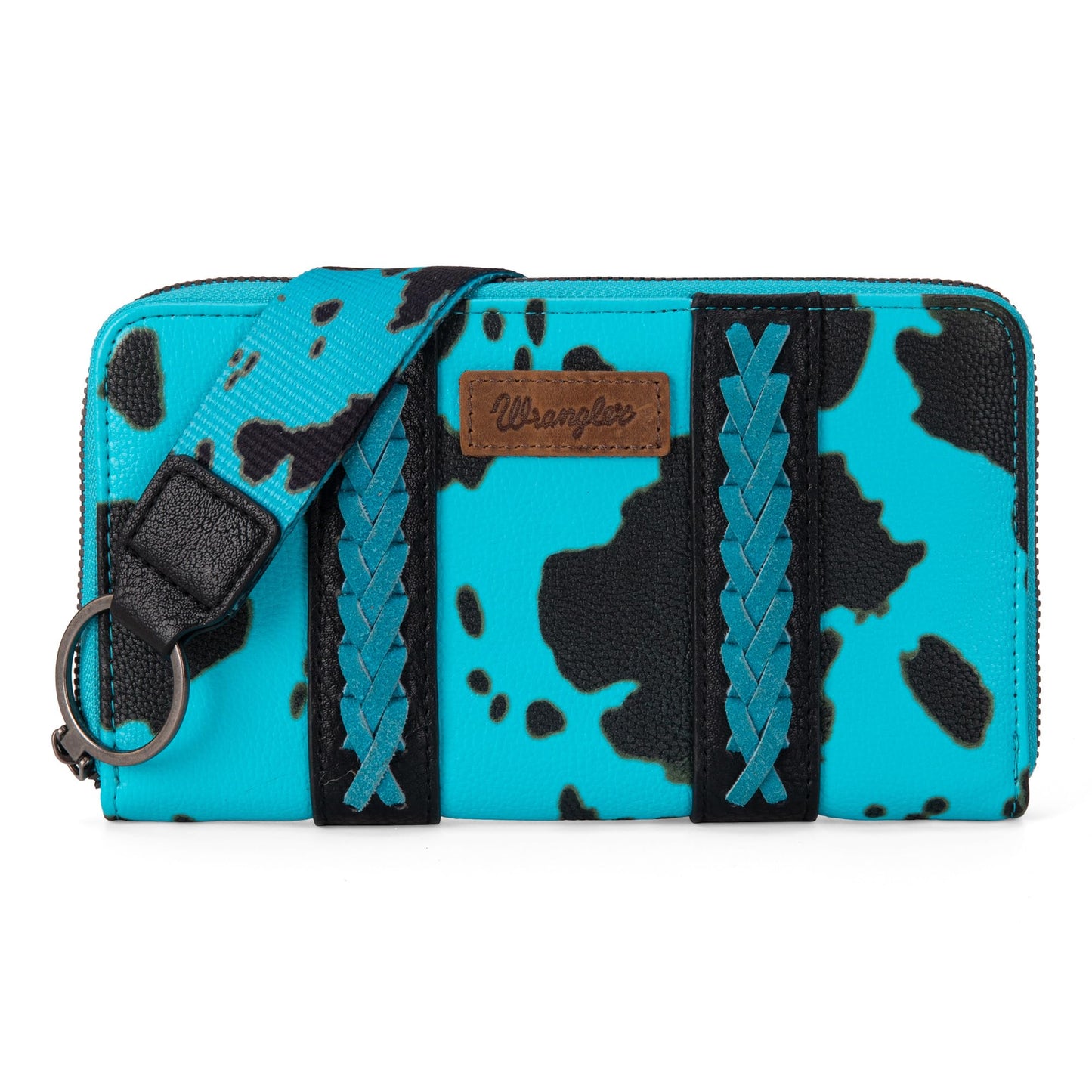 X Wrangler Wristlet Western Wallet Boho Aztec Credit Card Holder for Women
