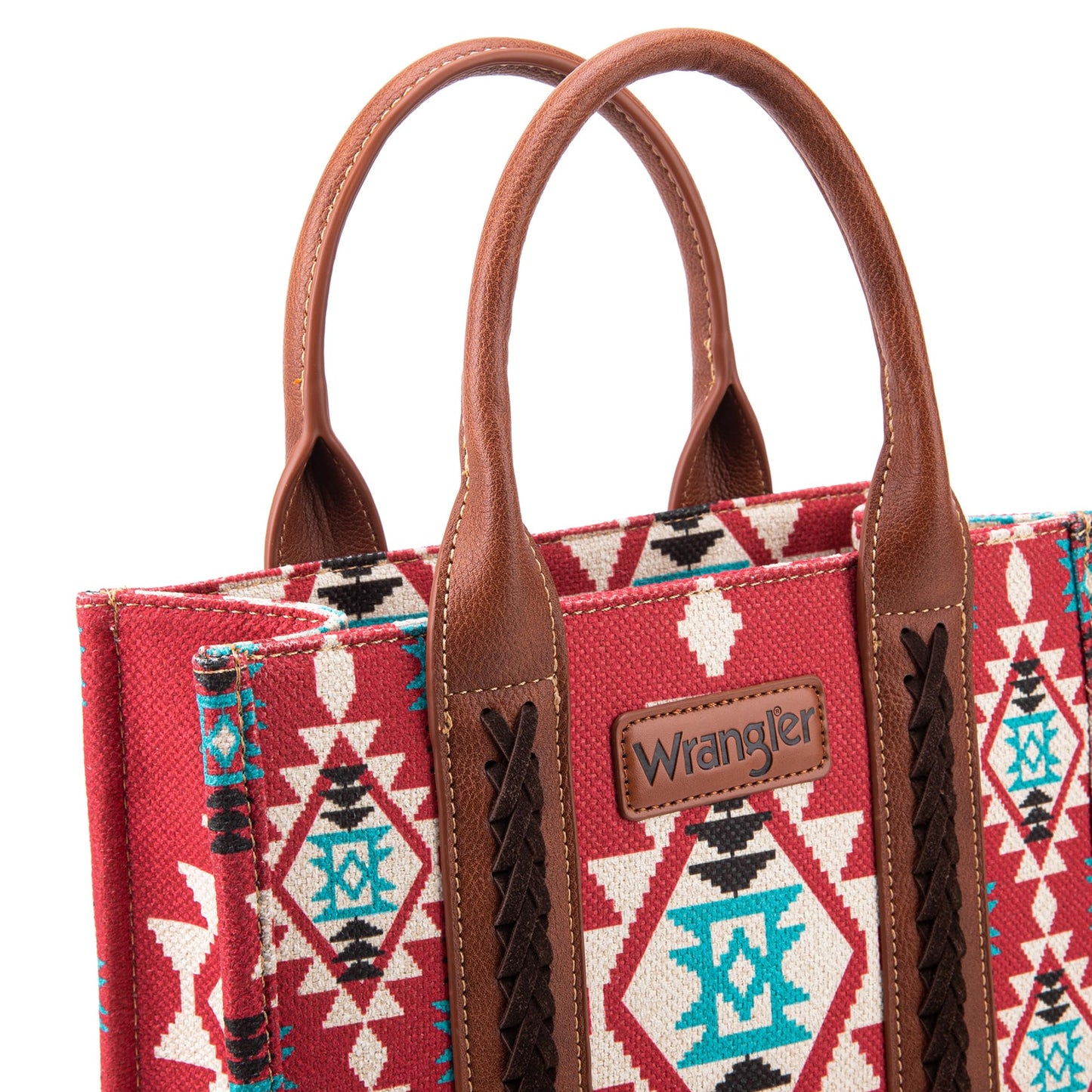 Wrangler Tote Bag for Women Western Purse and Aztec Satchel Handbag