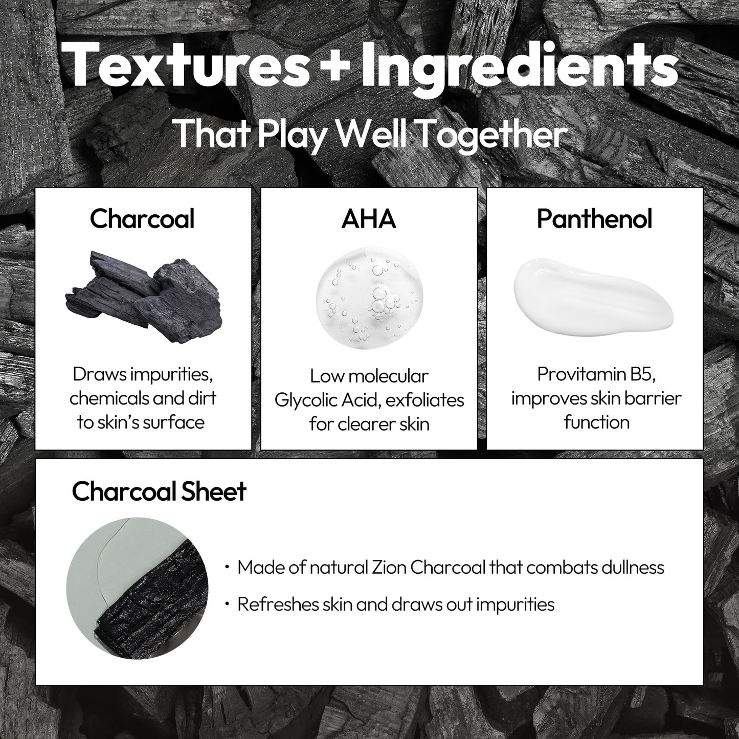 LAPCOS K Beauty Seaweed Sheet Mask - Purifying & Hydrating Face Masks with Hyaluronic Acid & Squalane for Dull, Dry Skin & Uneven Texture - Highly Breathable Lyocell Sheet Korean Skin Care (Pack of 5)