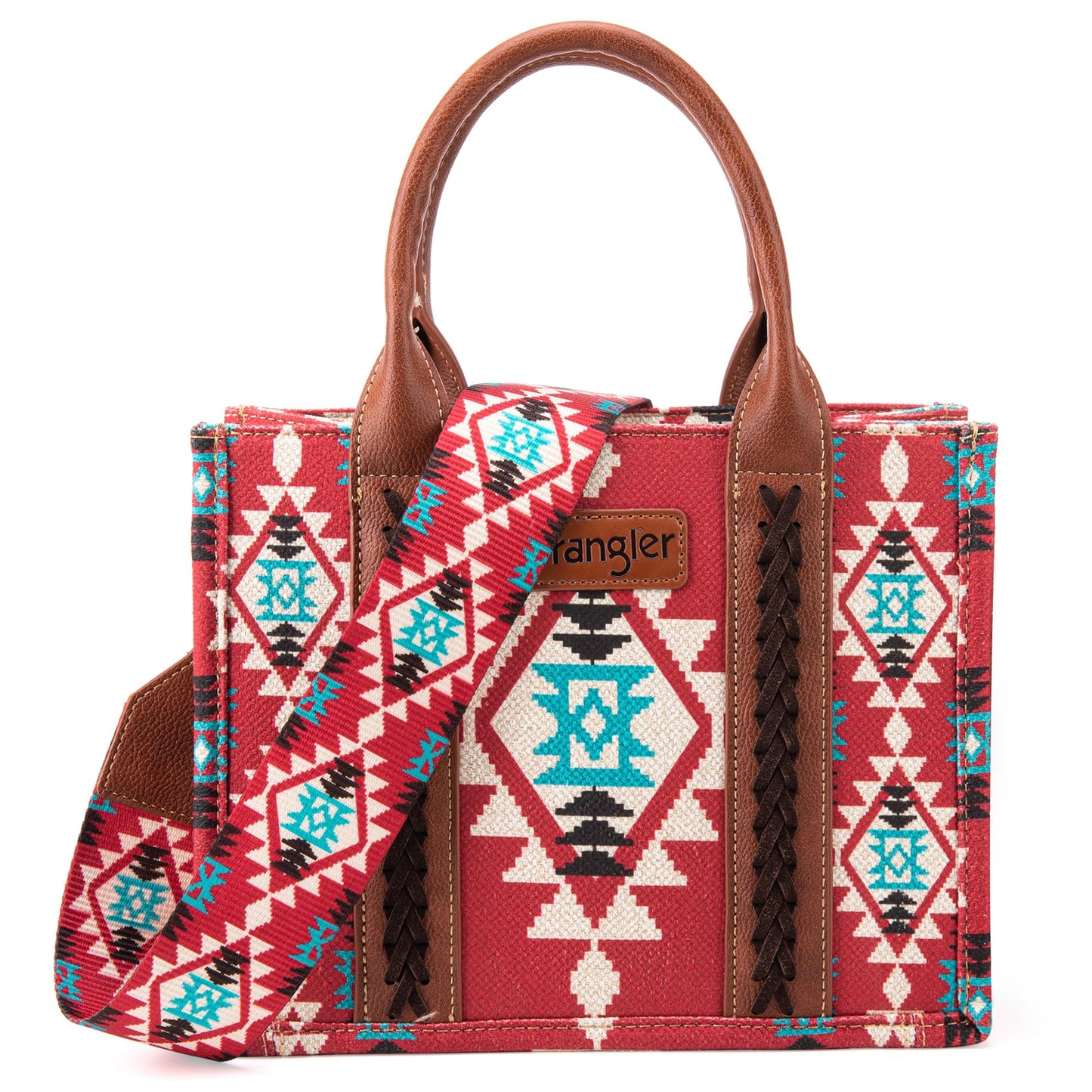 Wrangler Tote Bag for Women Western Purse and Aztec Satchel Handbag
