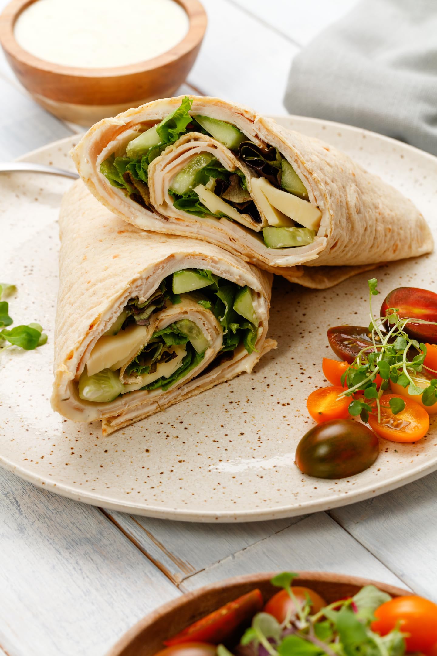 Joseph's Bakery Lavash Bread, Flax Oat Bran & Whole Wheat, Reduced Carb, Fresh Baked (8 Count Flax)