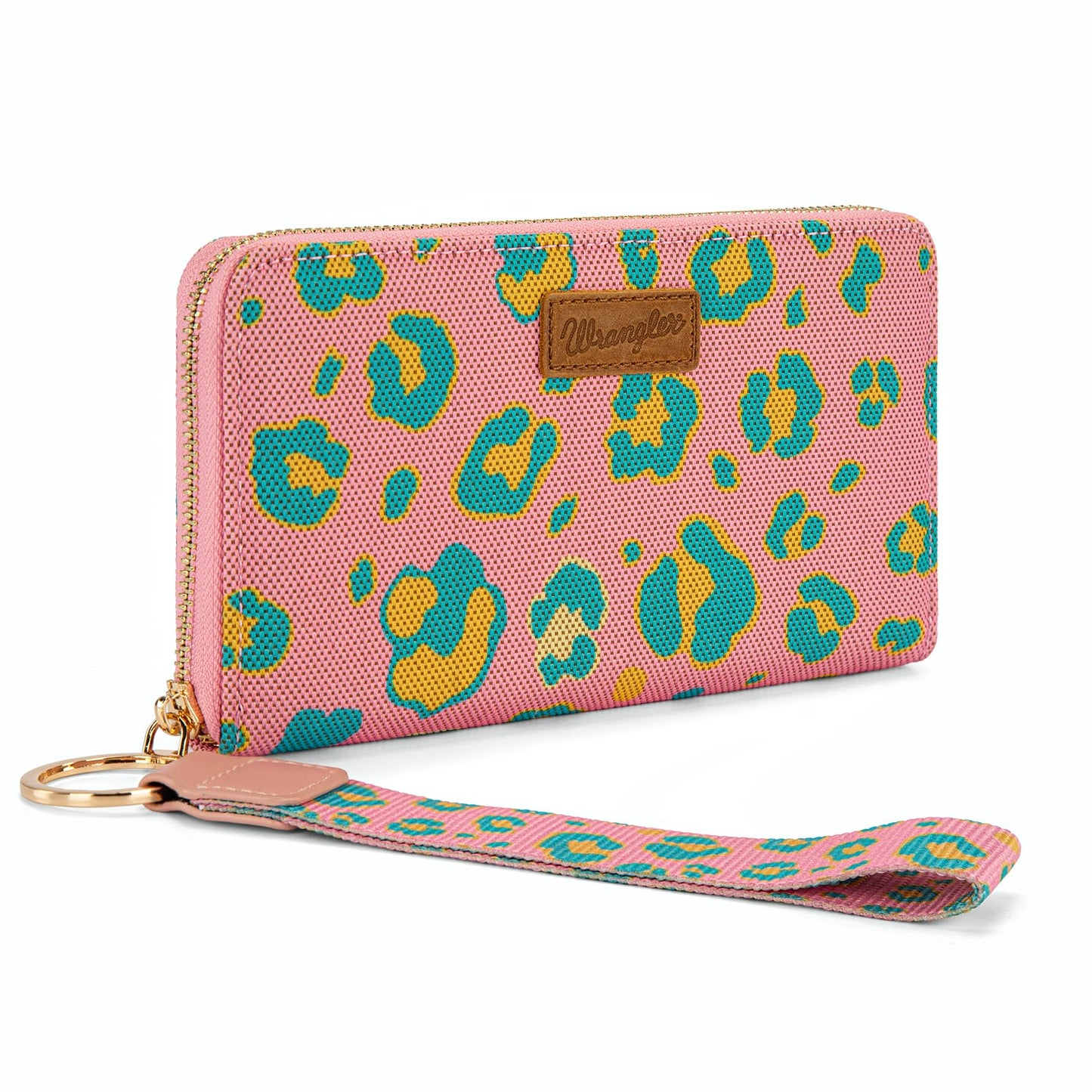 X Wrangler Wristlet Western Wallet Boho Aztec Credit Card Holder for Women
